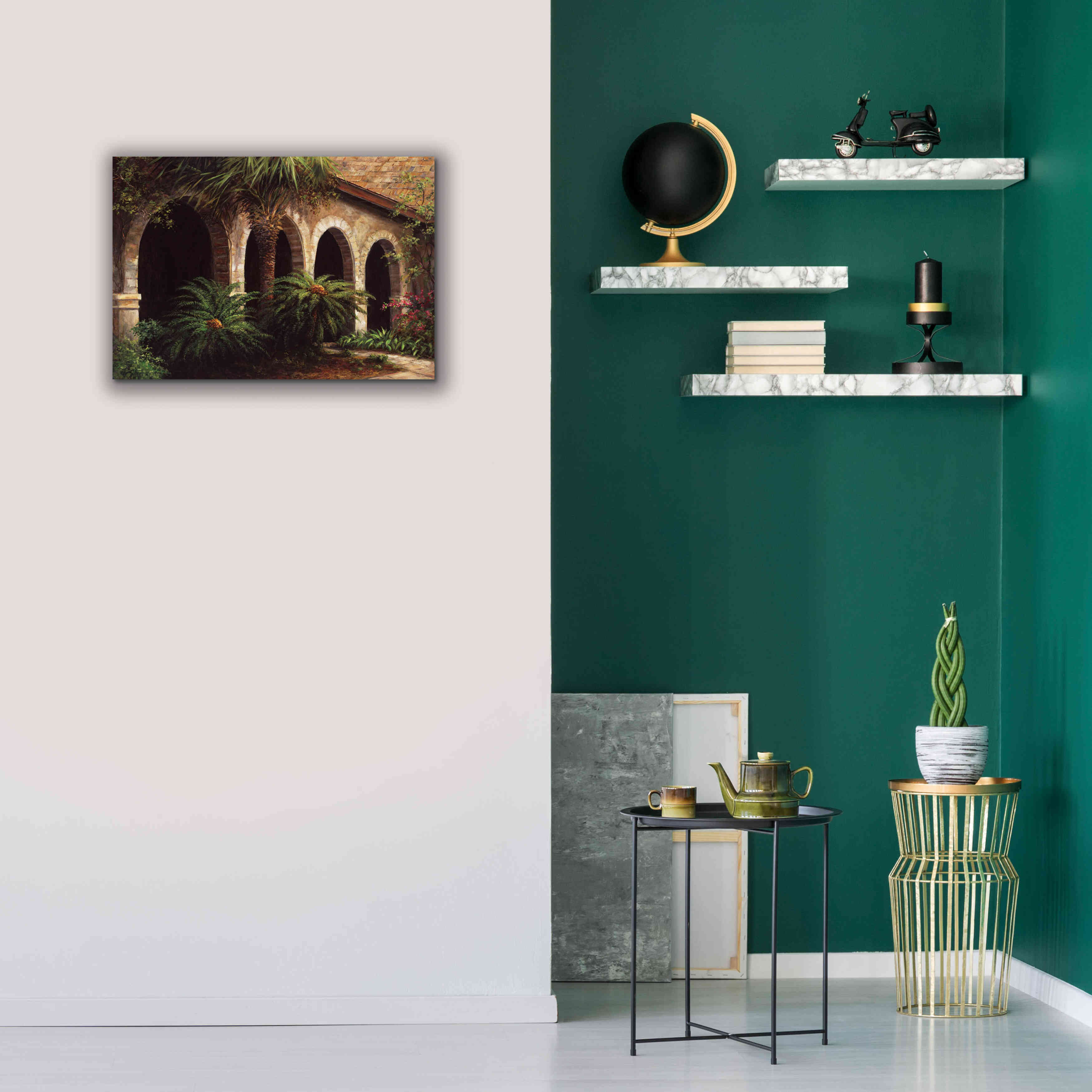 'Sago Arches' by Art Fronckowiak, Giclee Canvas Wall Art,26x18