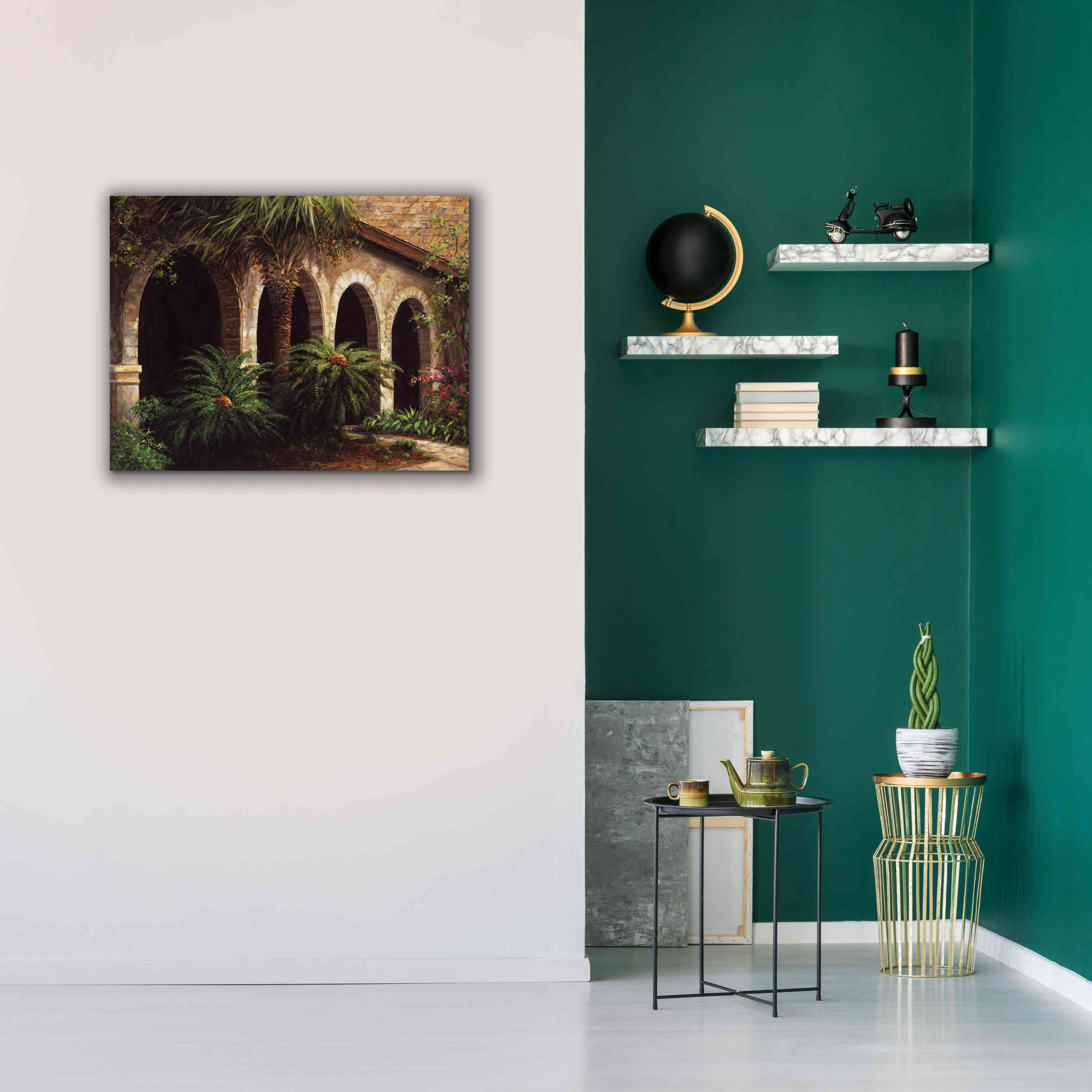 'Sago Arches' by Art Fronckowiak, Giclee Canvas Wall Art,34x26