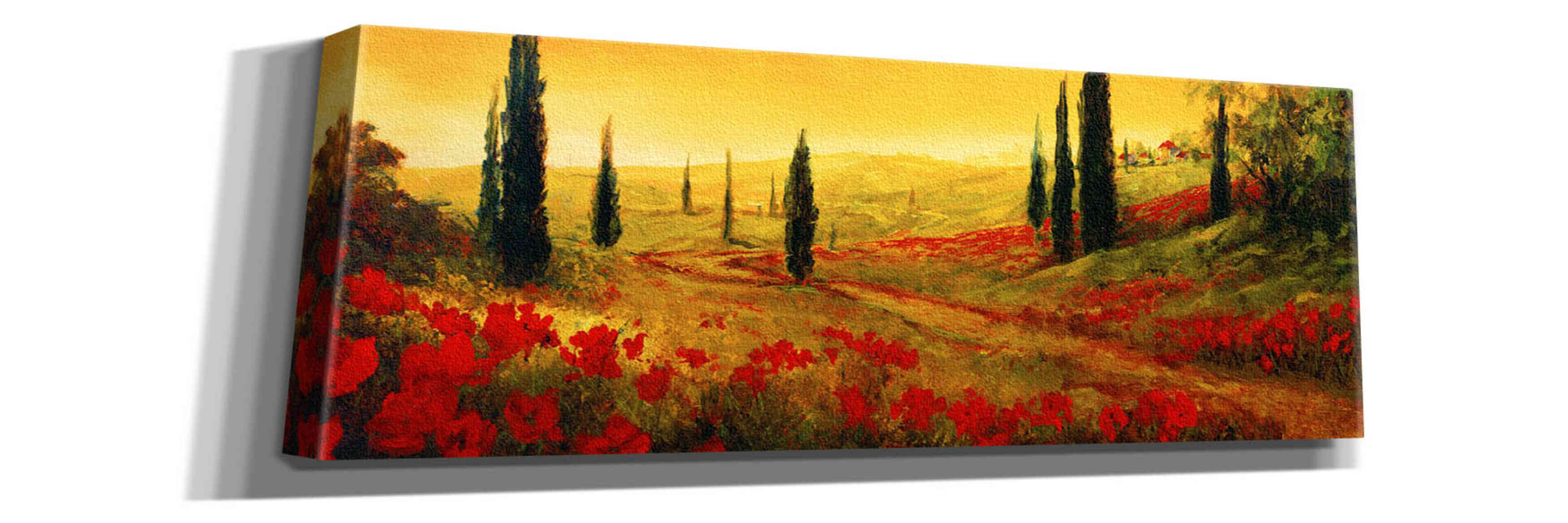 'Toscano Panel I' by Art Fronckowiak, Giclee Canvas Wall Art