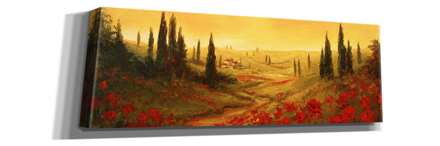 'Toscano Panel II' by Art Fronckowiak, Giclee Canvas Wall Art