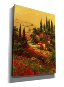 'Toscano Valley I' by Art Fronckowiak, Giclee Canvas Wall Art