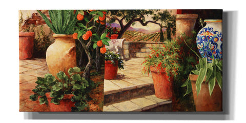 Image of 'Turo Tuscan Orange' by Art Fronckowiak, Giclee Canvas Wall Art