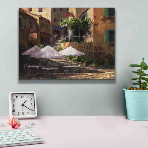 Image of 'Villa Garzon' by Art Fronckowiak, Giclee Canvas Wall Art,16x12