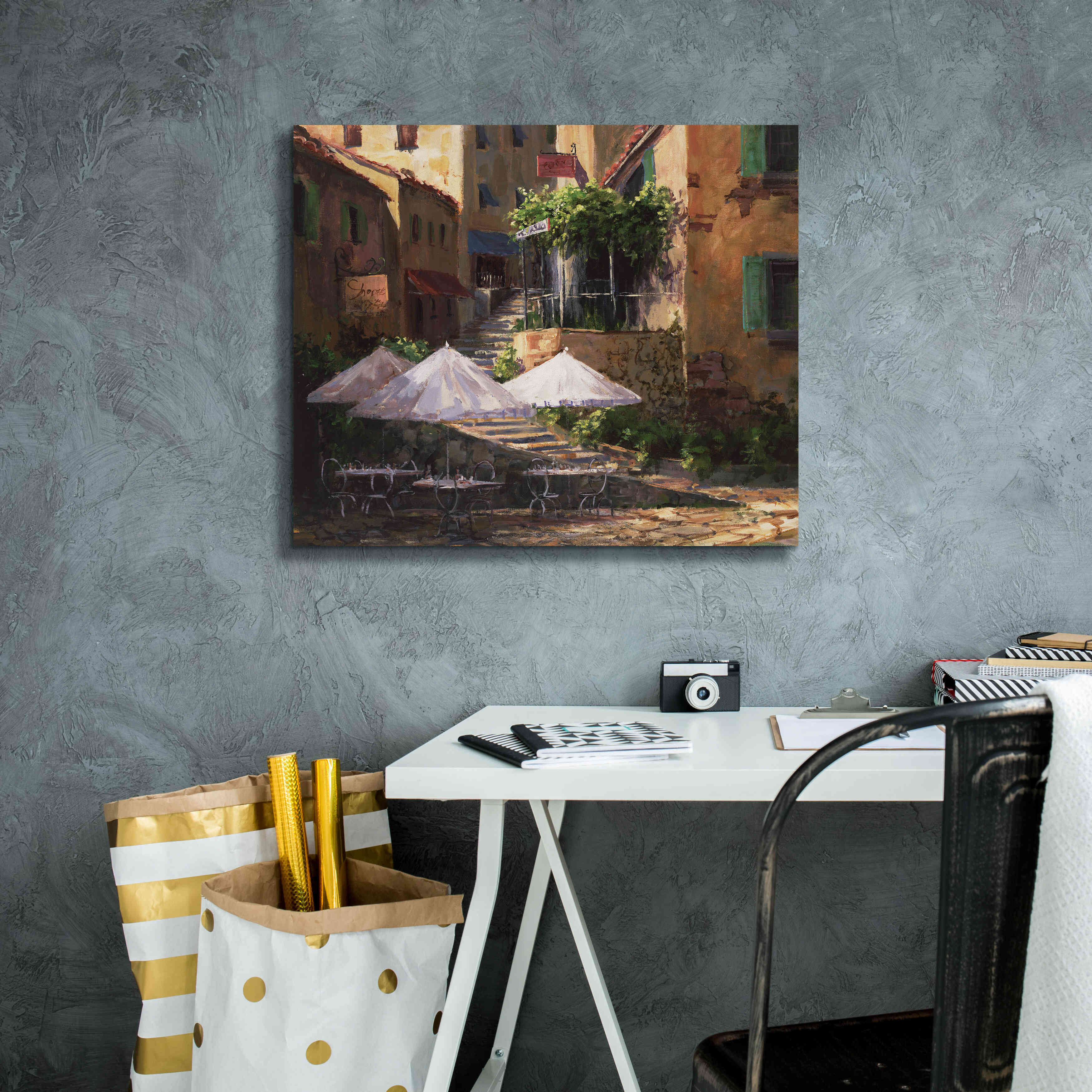 'Villa Garzon' by Art Fronckowiak, Giclee Canvas Wall Art,24x20