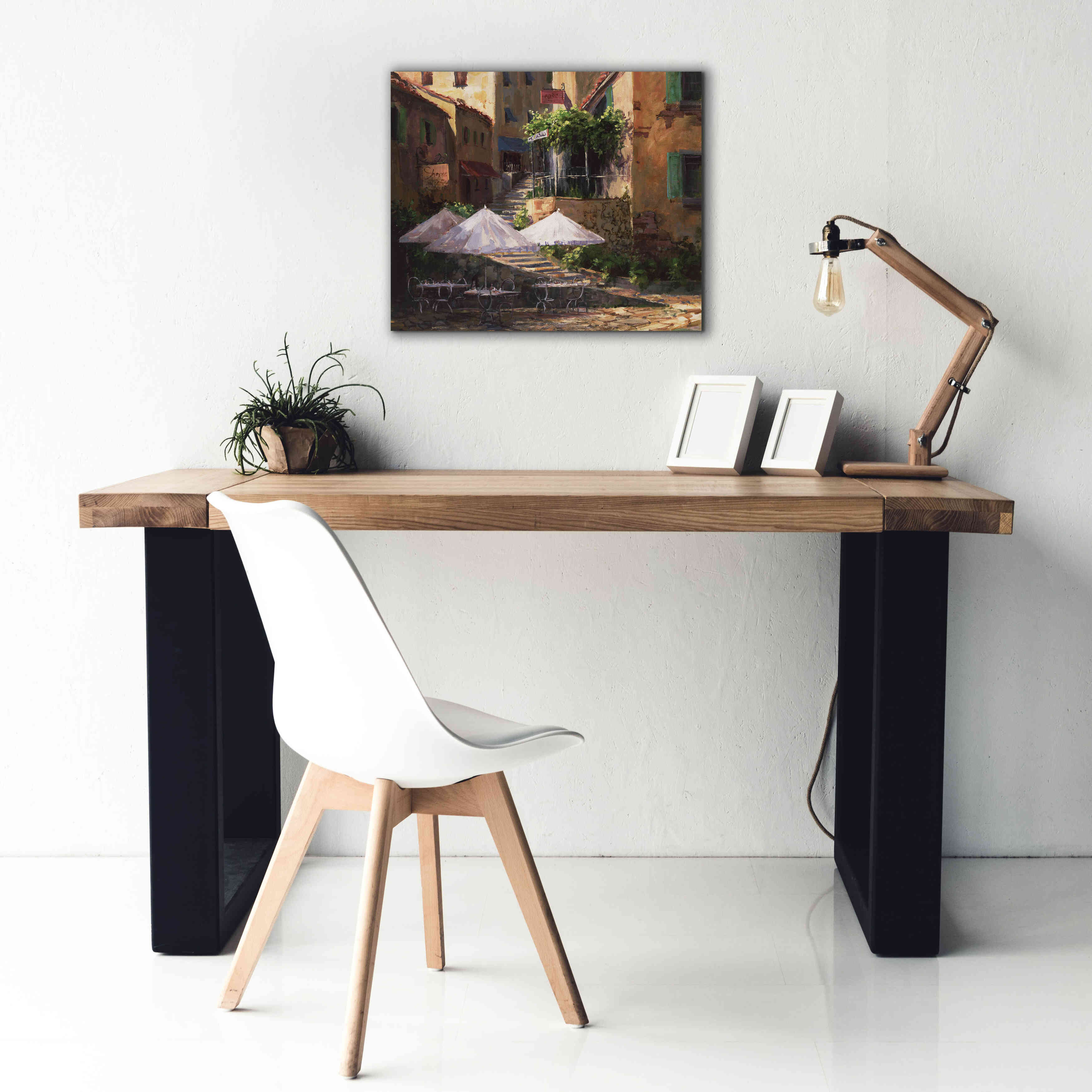 'Villa Garzon' by Art Fronckowiak, Giclee Canvas Wall Art,24x20