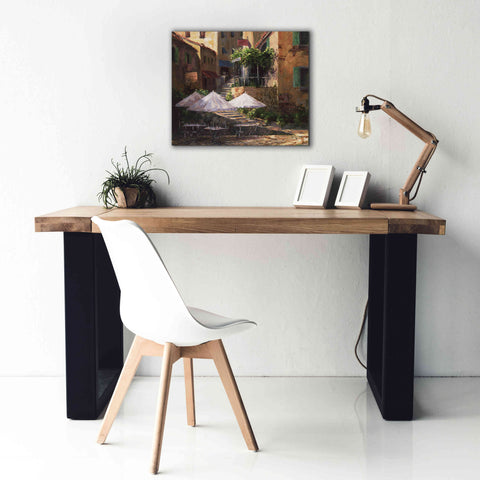 Image of 'Villa Garzon' by Art Fronckowiak, Giclee Canvas Wall Art,24x20