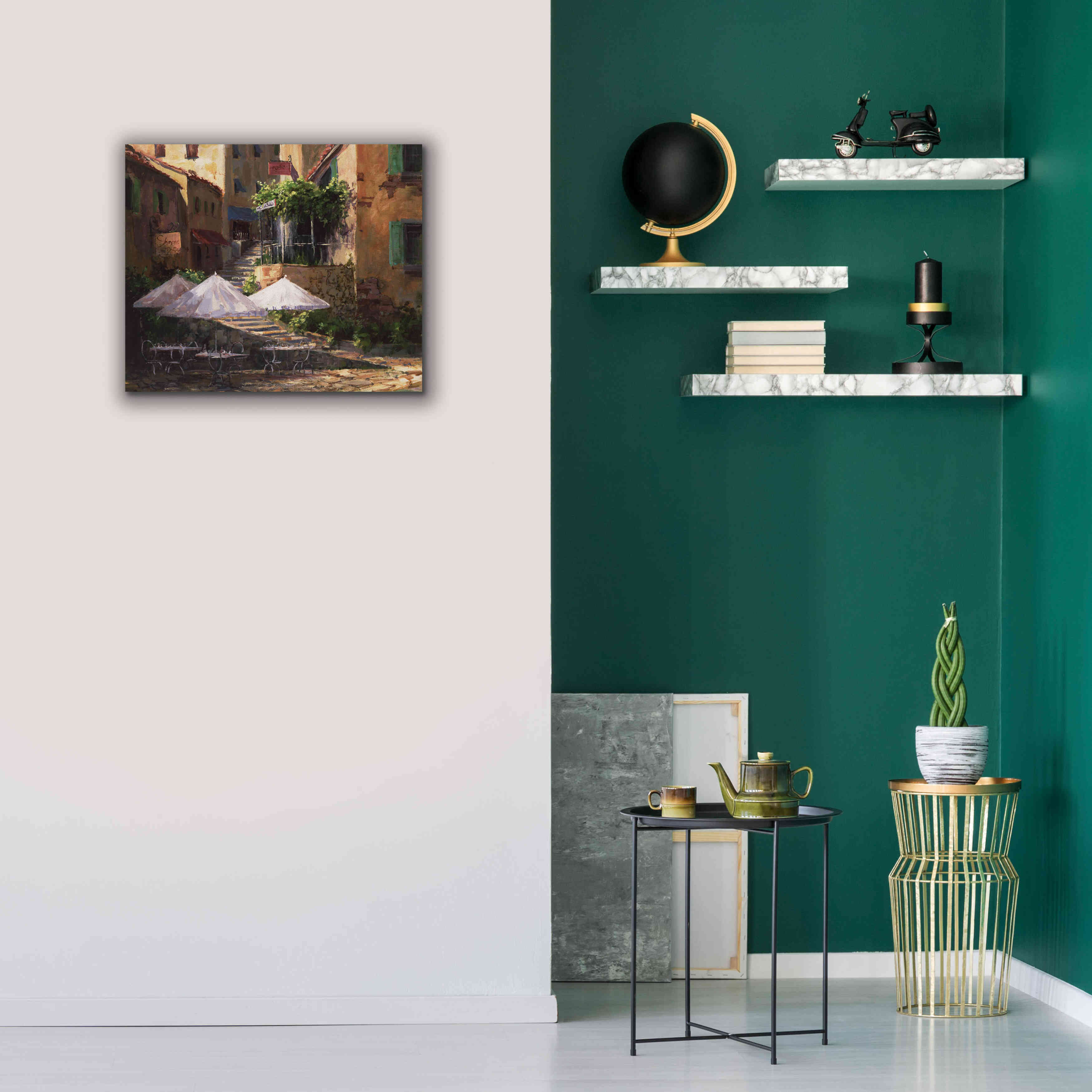 'Villa Garzon' by Art Fronckowiak, Giclee Canvas Wall Art,24x20