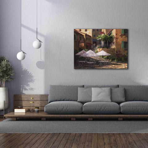 Image of 'Villa Garzon' by Art Fronckowiak, Giclee Canvas Wall Art,54x40