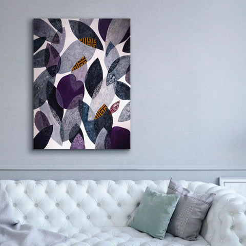 Image of 'Hojas Petreas I' by Daniela Fedele, Giclee Canvas Wall Art,40x54