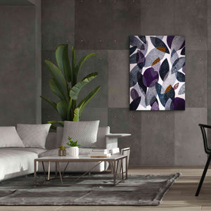 'Hojas Petreas I' by Daniela Fedele, Giclee Canvas Wall Art,40x54