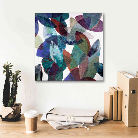 Image of 'Hojas Petreas III' by Daniela Fedele, Giclee Canvas Wall Art,18x18