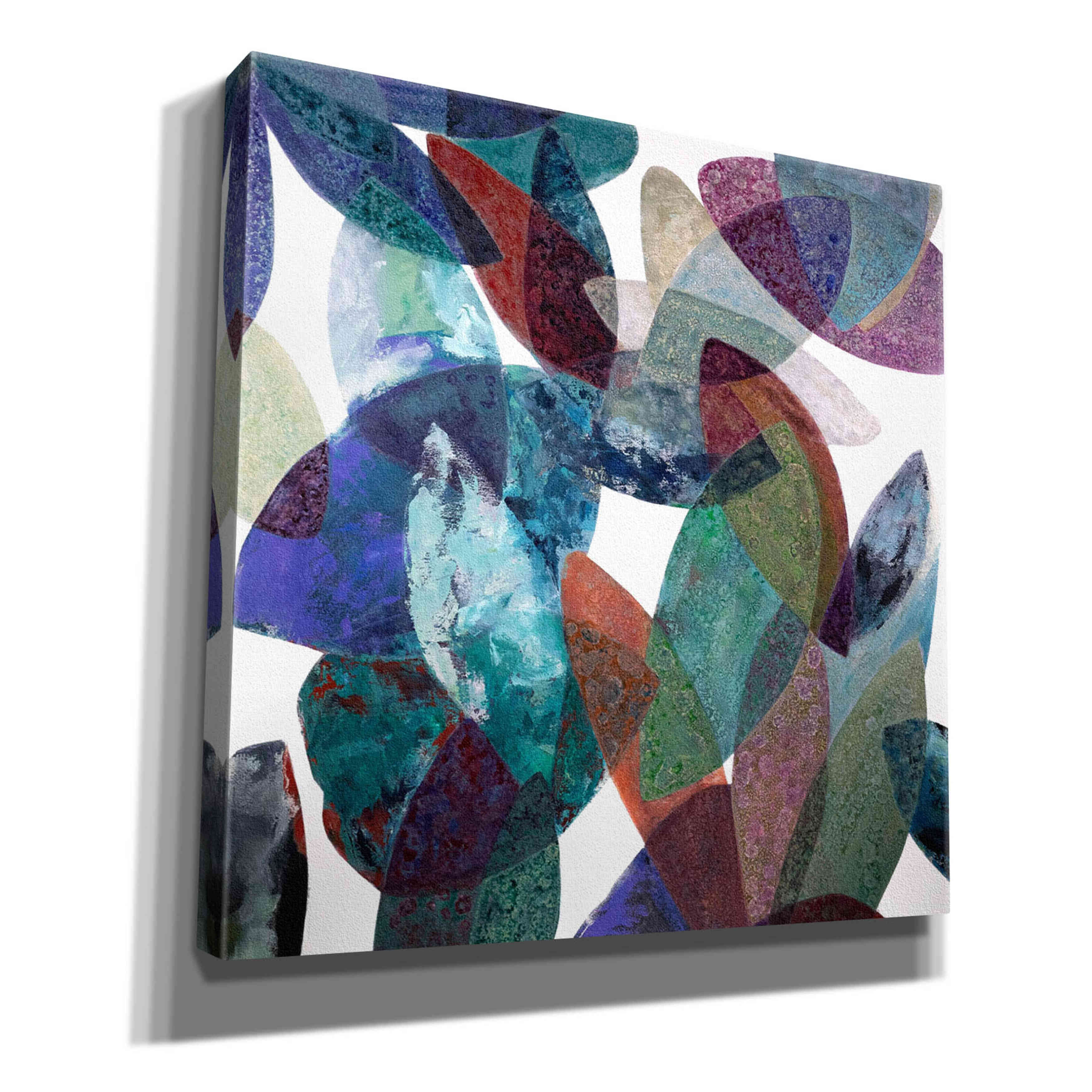 'Hojas Petreas III' by Daniela Fedele, Giclee Canvas Wall Art