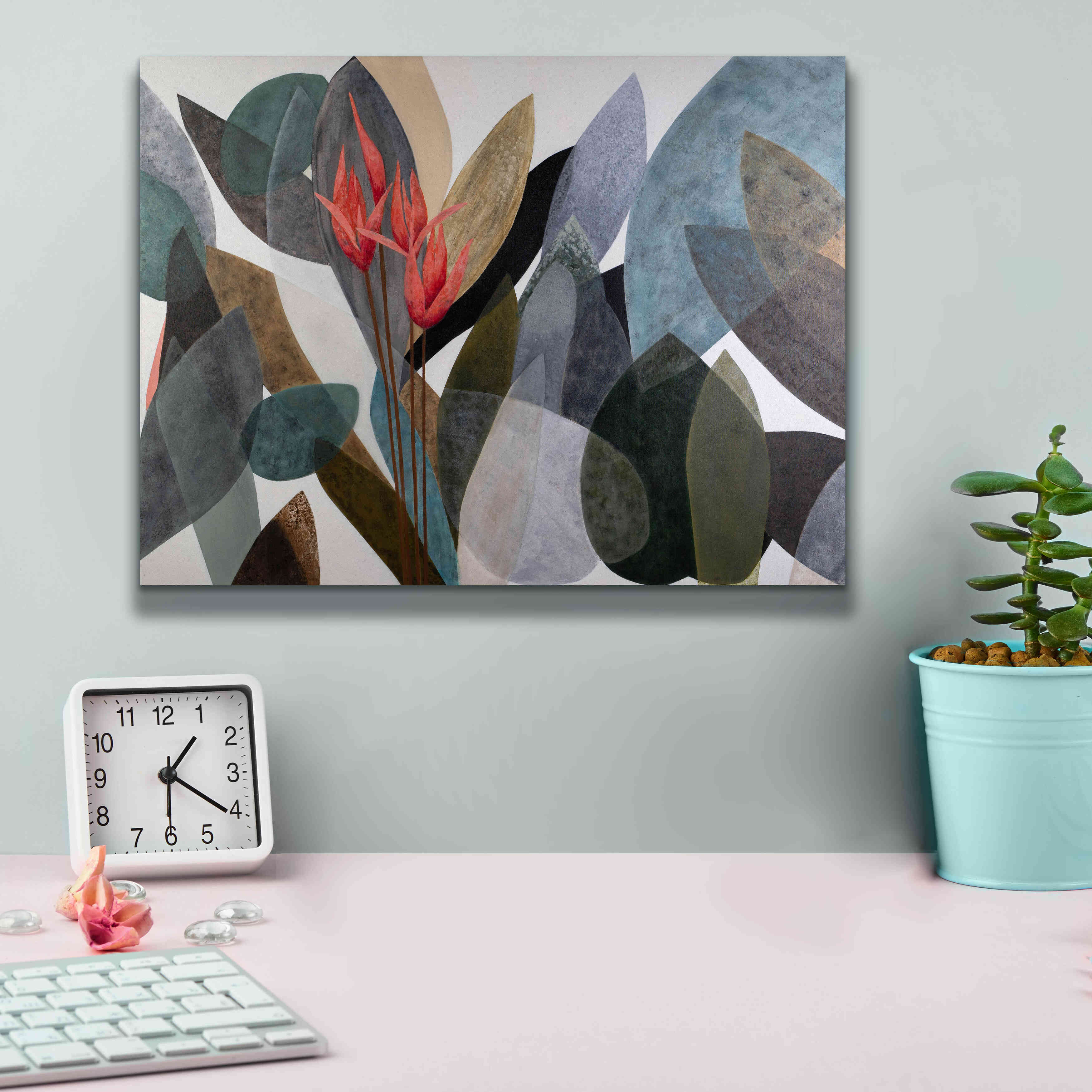 'Jardin Eterno 1' by Daniela Fedele, Giclee Canvas Wall Art,16x12