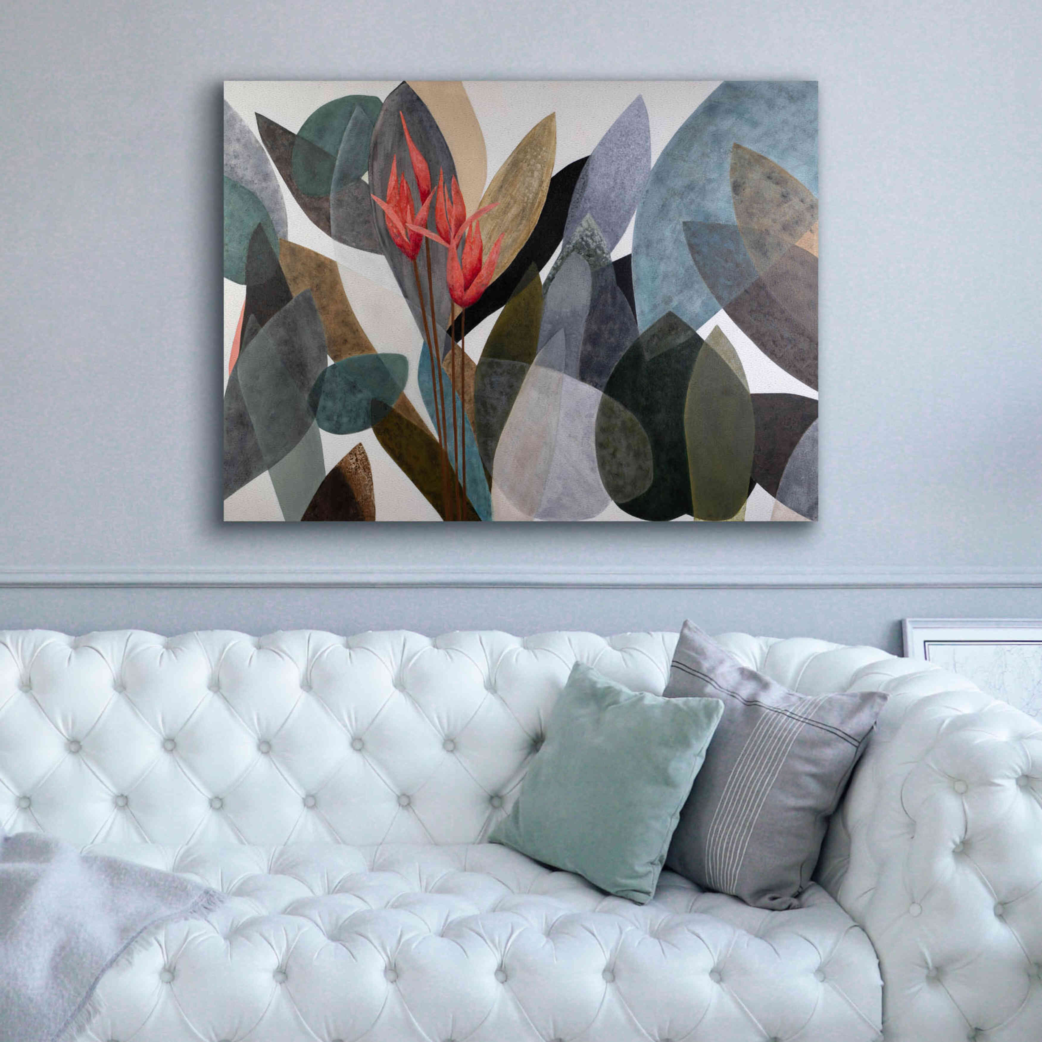 'Jardin Eterno 1' by Daniela Fedele, Giclee Canvas Wall Art,54x40