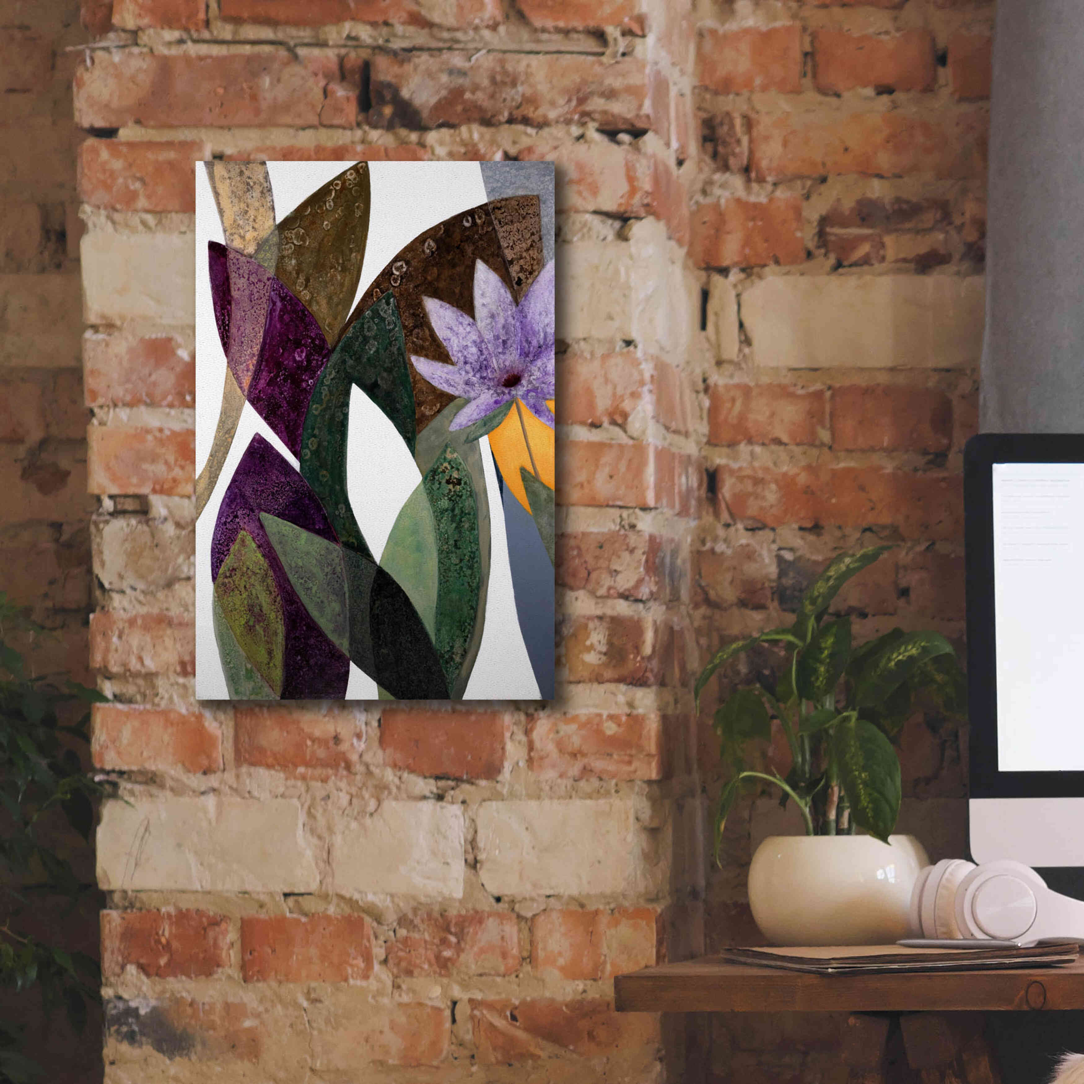 'Jardin Eterno 2' by Daniela Fedele, Giclee Canvas Wall Art,12x18