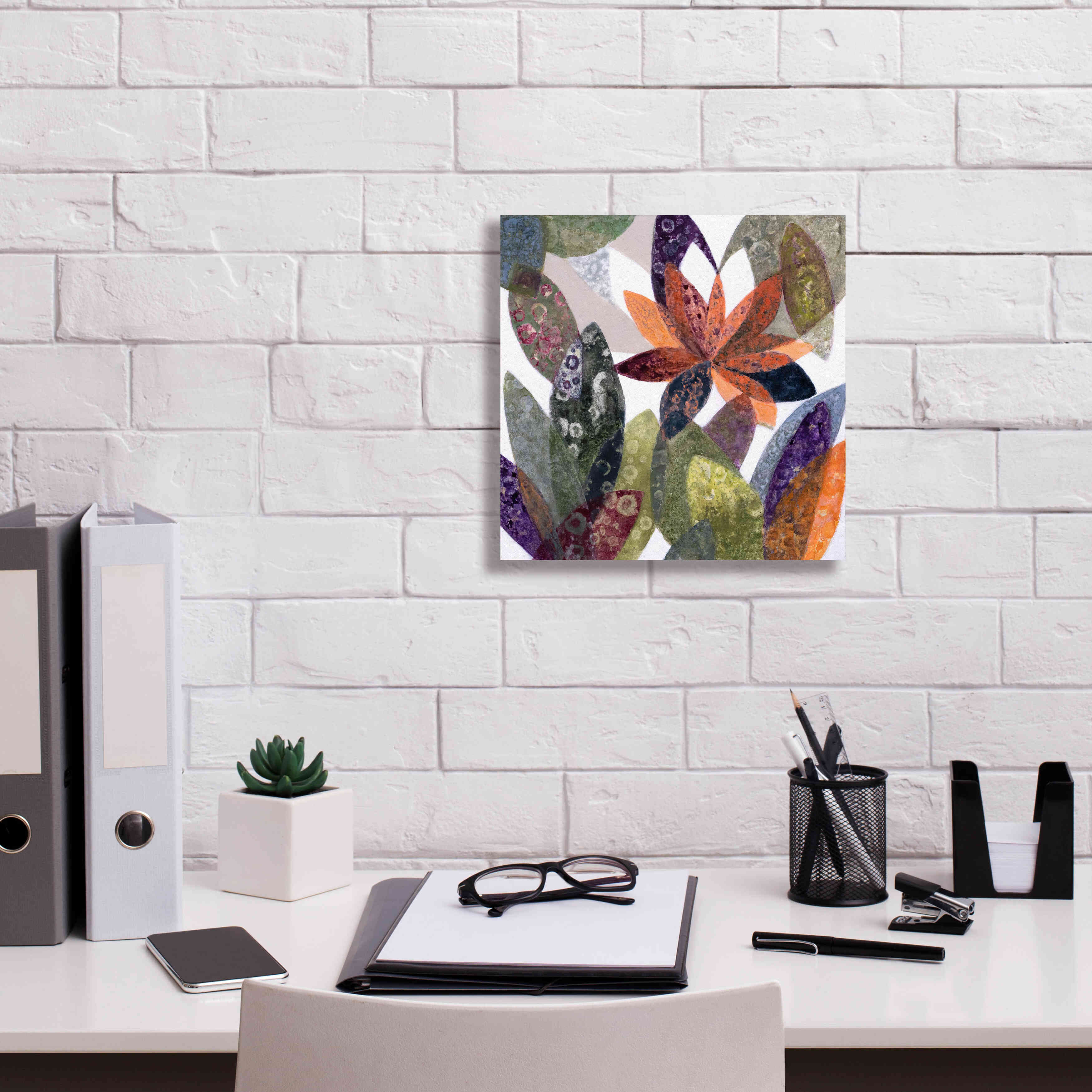 'Melodia Otonal' by Daniela Fedele, Giclee Canvas Wall Art,12x12