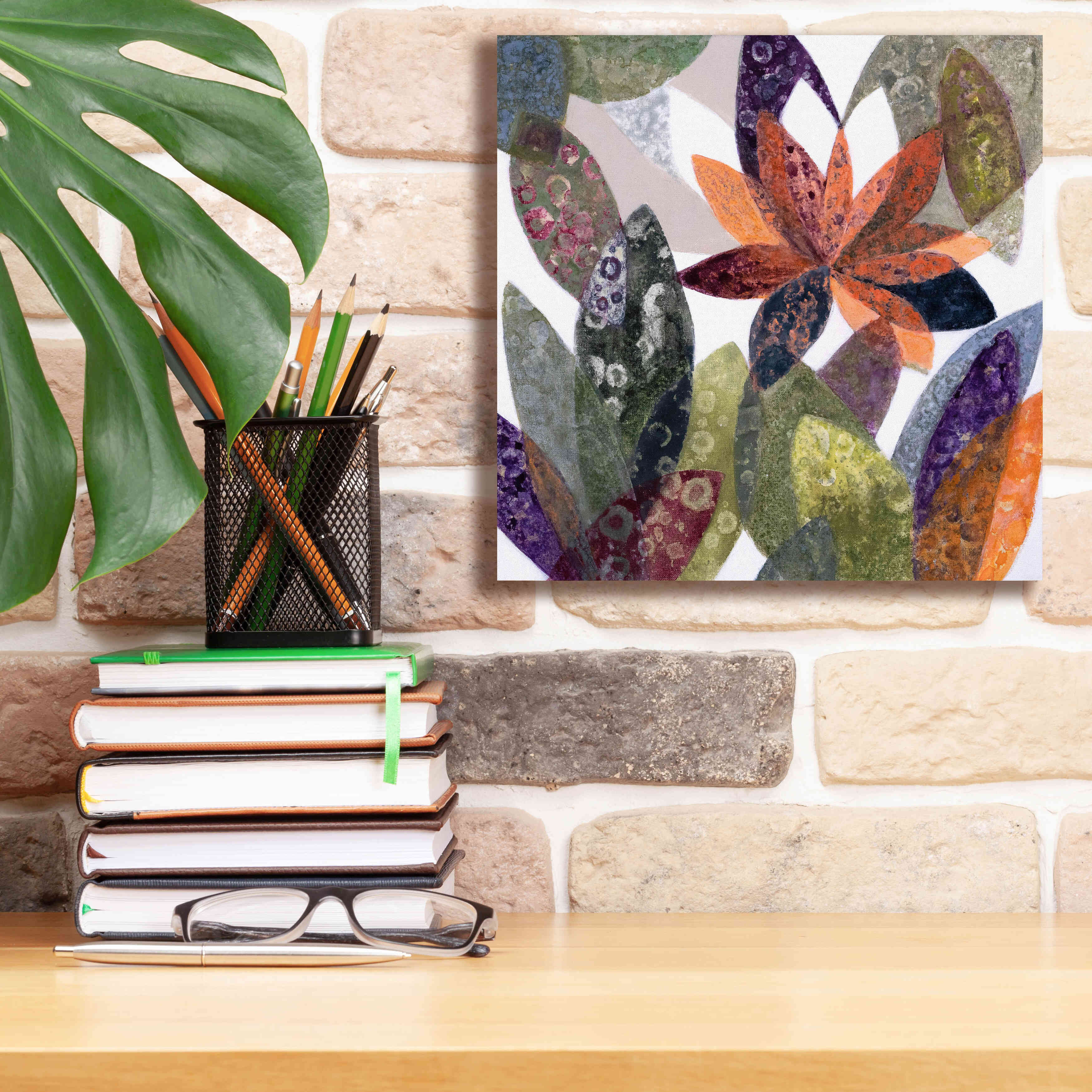 'Melodia Otonal' by Daniela Fedele, Giclee Canvas Wall Art,12x12