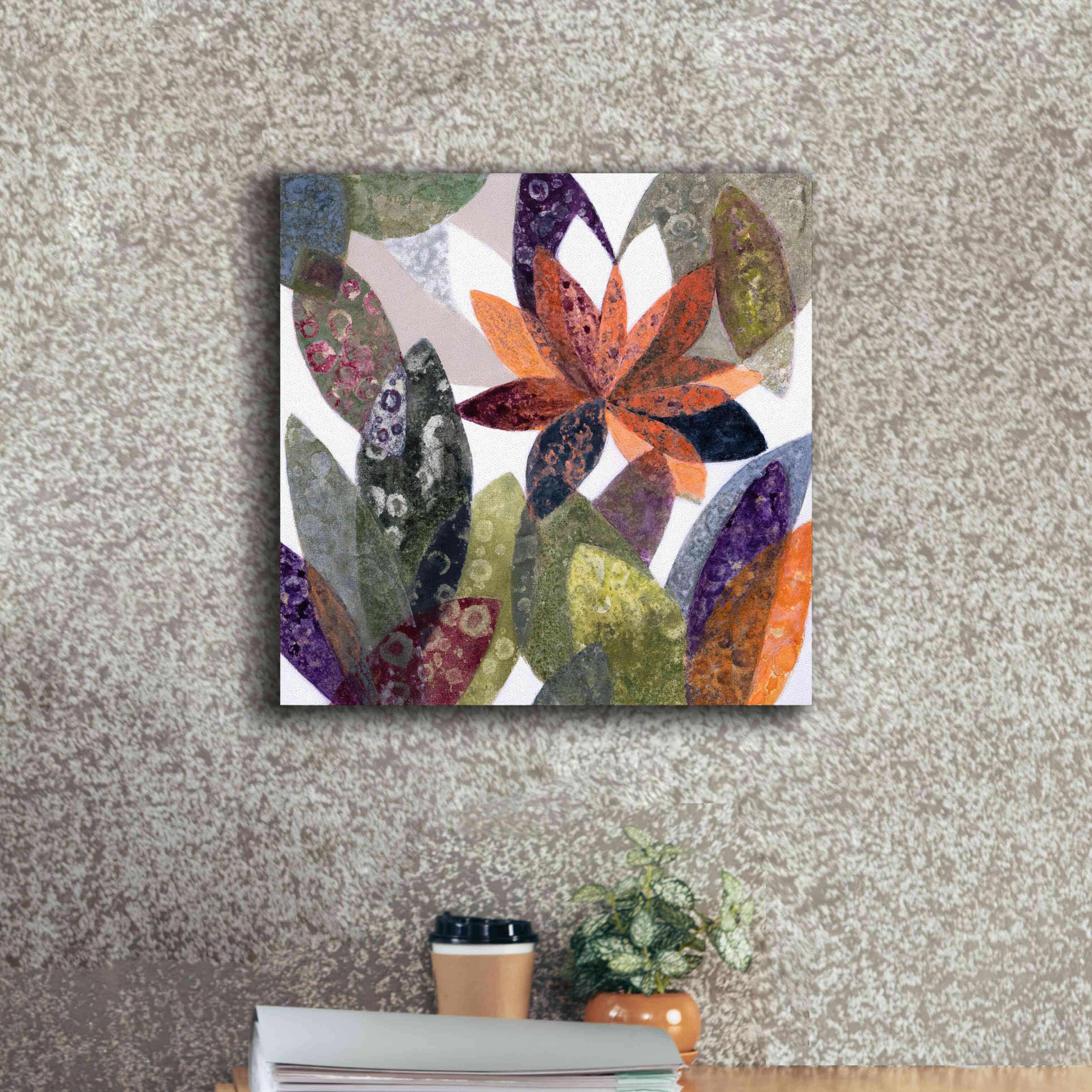 'Melodia Otonal' by Daniela Fedele, Giclee Canvas Wall Art,18x18