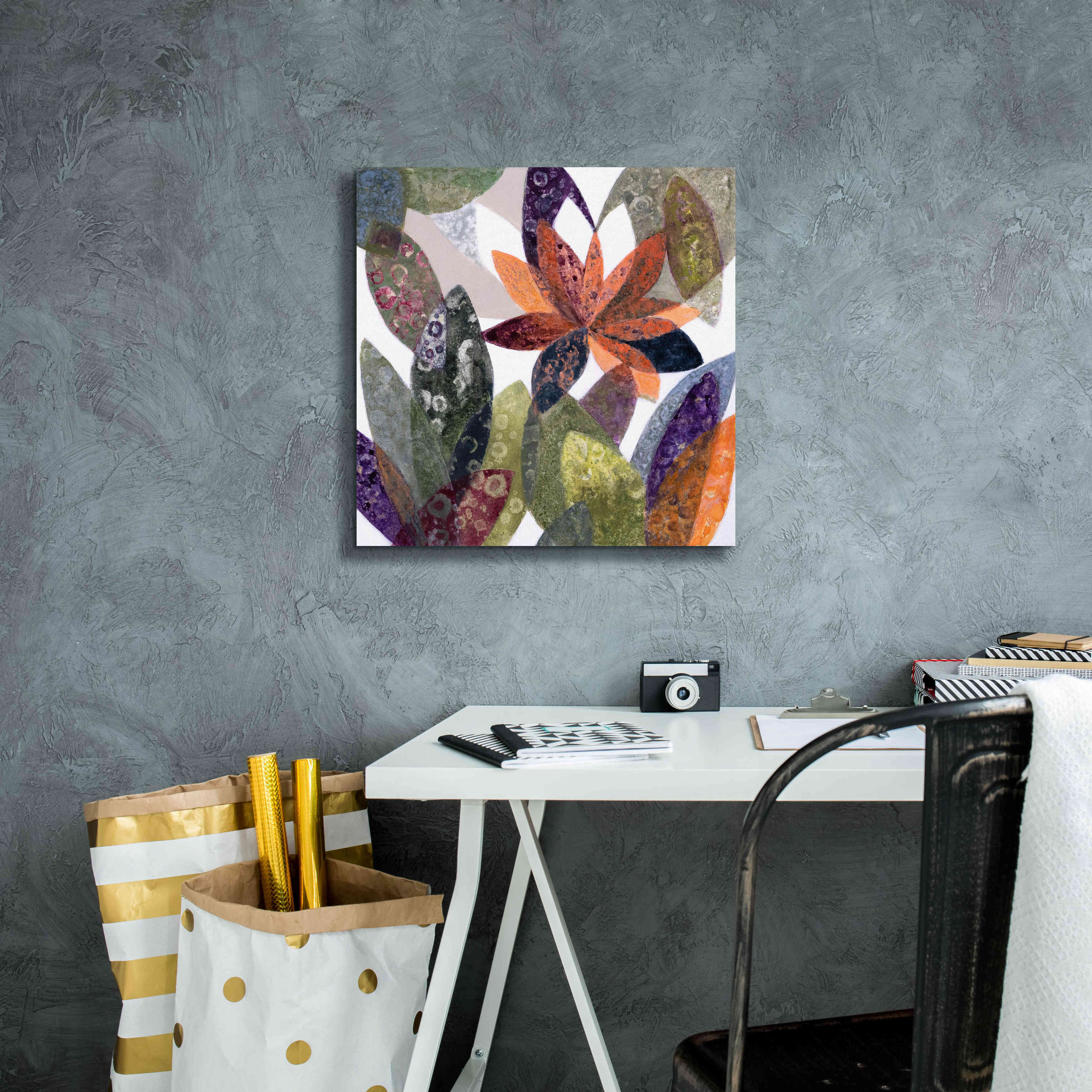 'Melodia Otonal' by Daniela Fedele, Giclee Canvas Wall Art,18x18