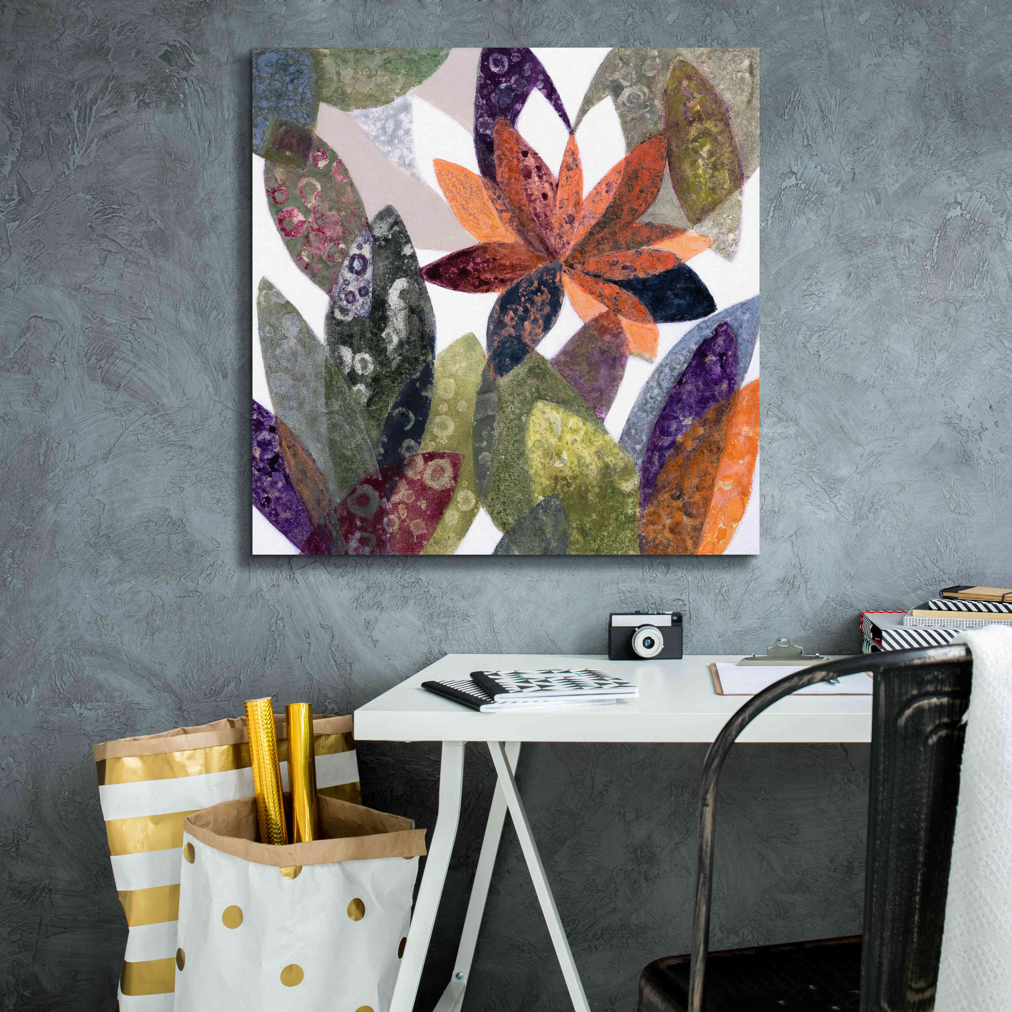 'Melodia Otonal' by Daniela Fedele, Giclee Canvas Wall Art,26x26