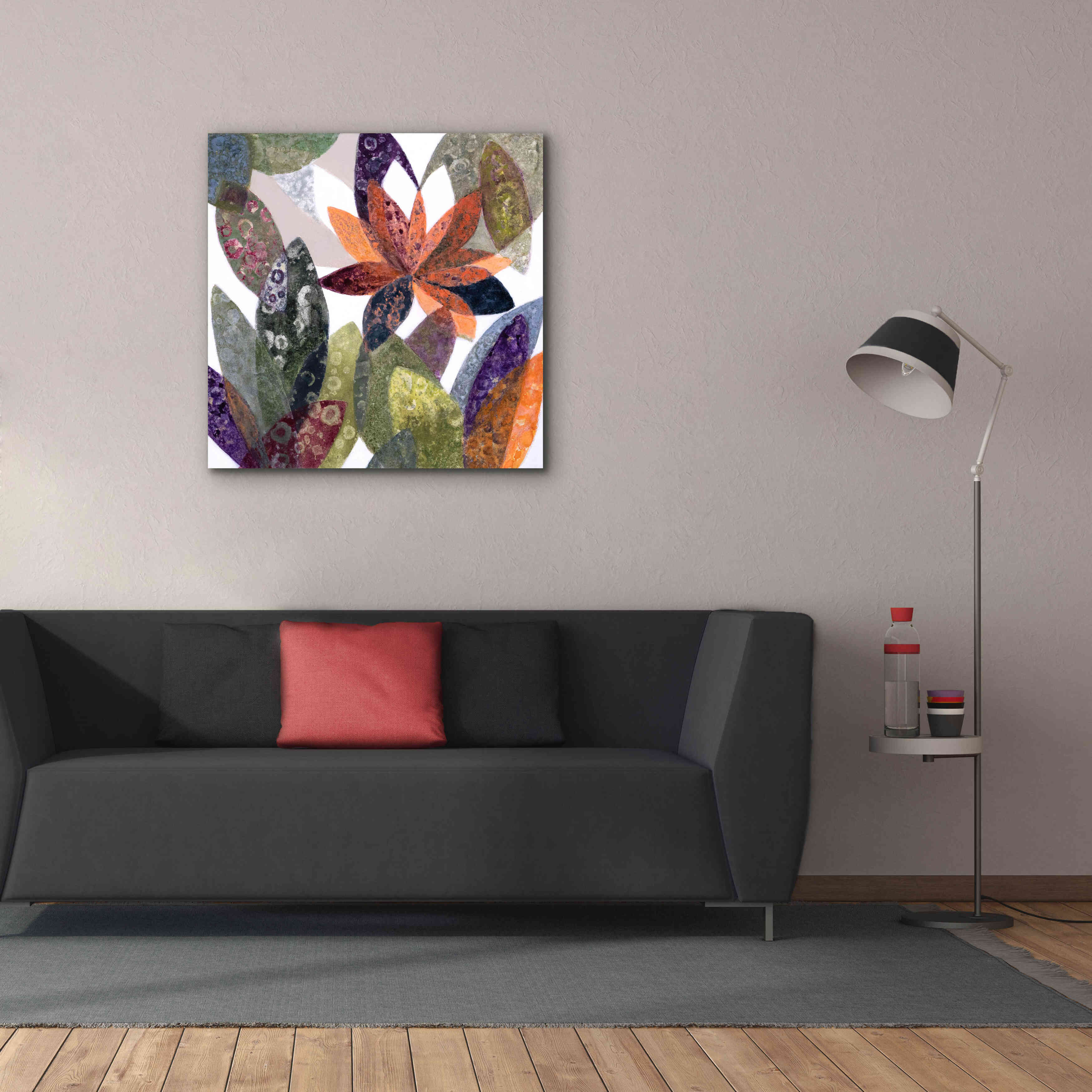 'Melodia Otonal' by Daniela Fedele, Giclee Canvas Wall Art,37x37