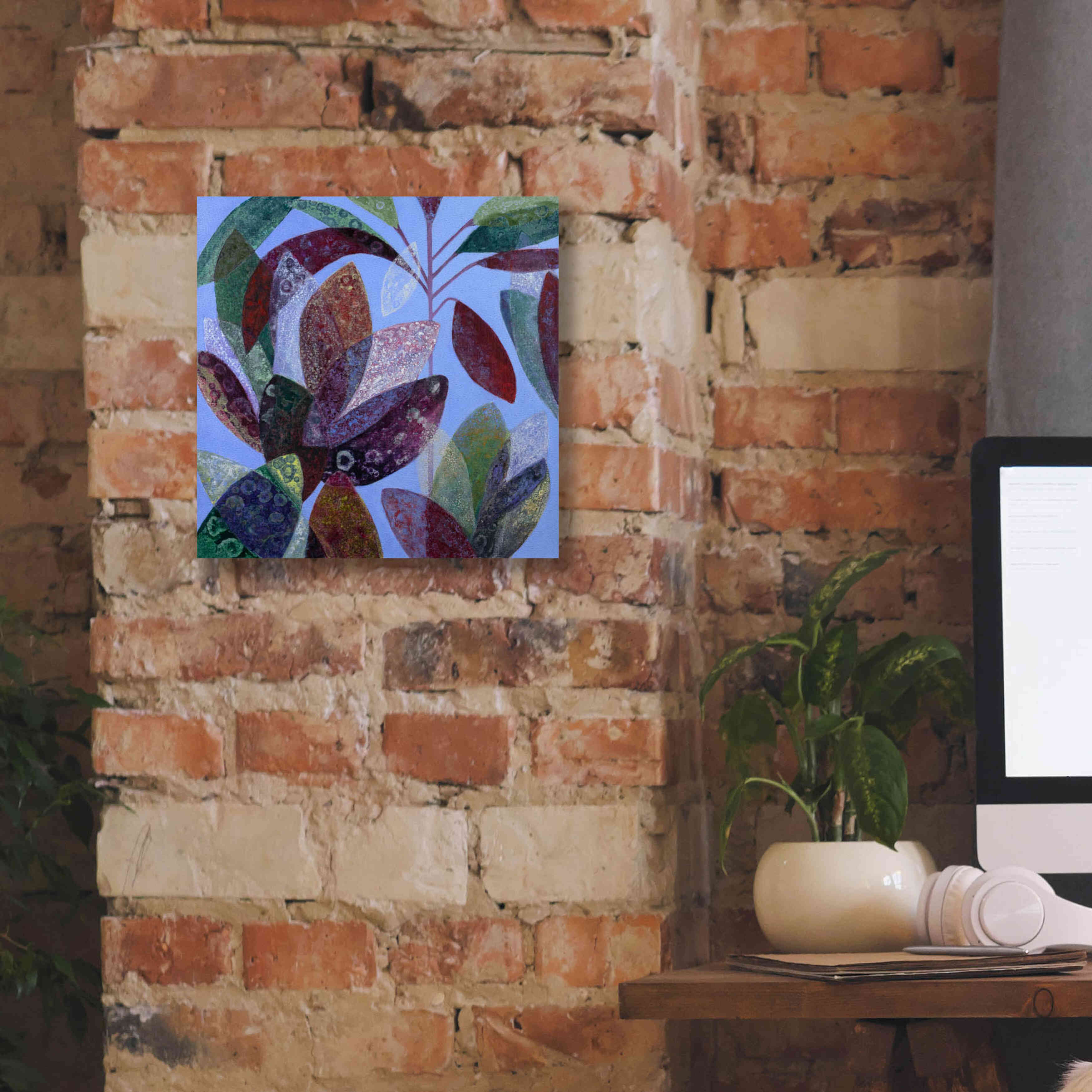'Susurros Otonales' by Daniela Fedele, Giclee Canvas Wall Art,12x12