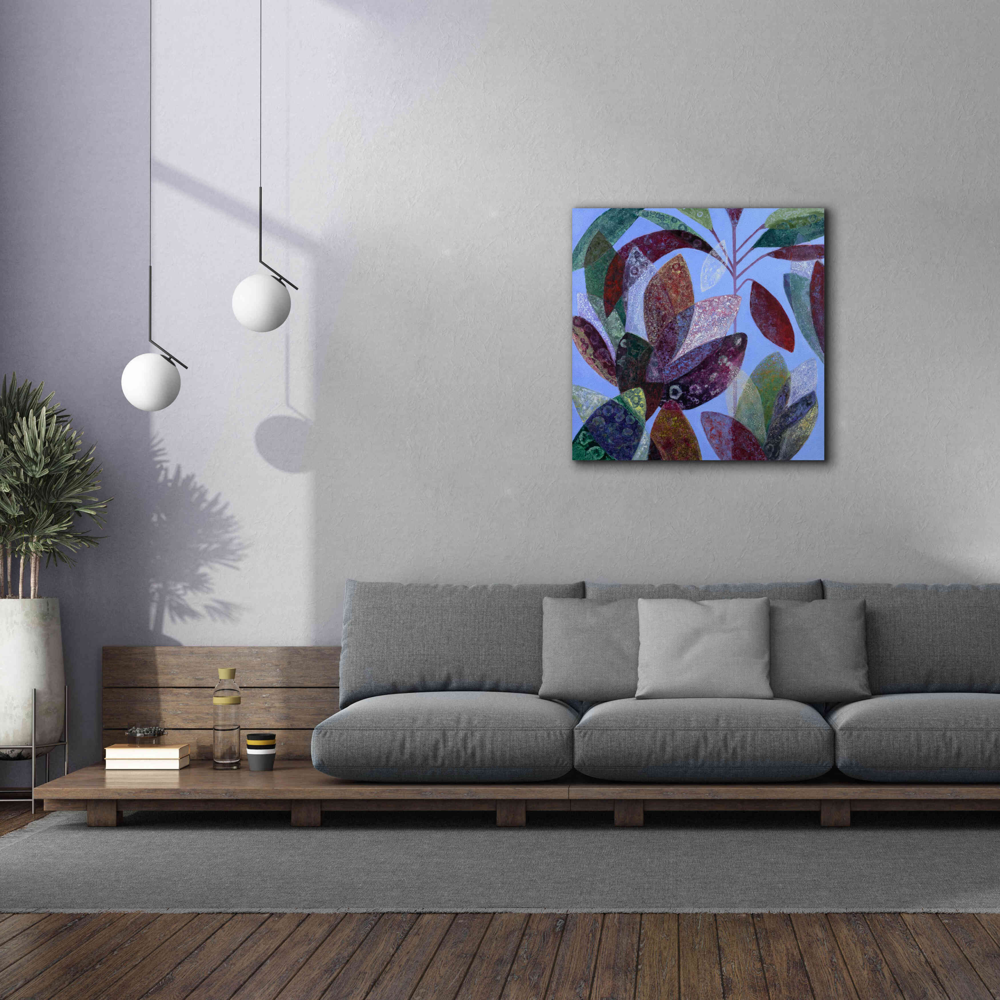 'Susurros Otonales' by Daniela Fedele, Giclee Canvas Wall Art,37x37