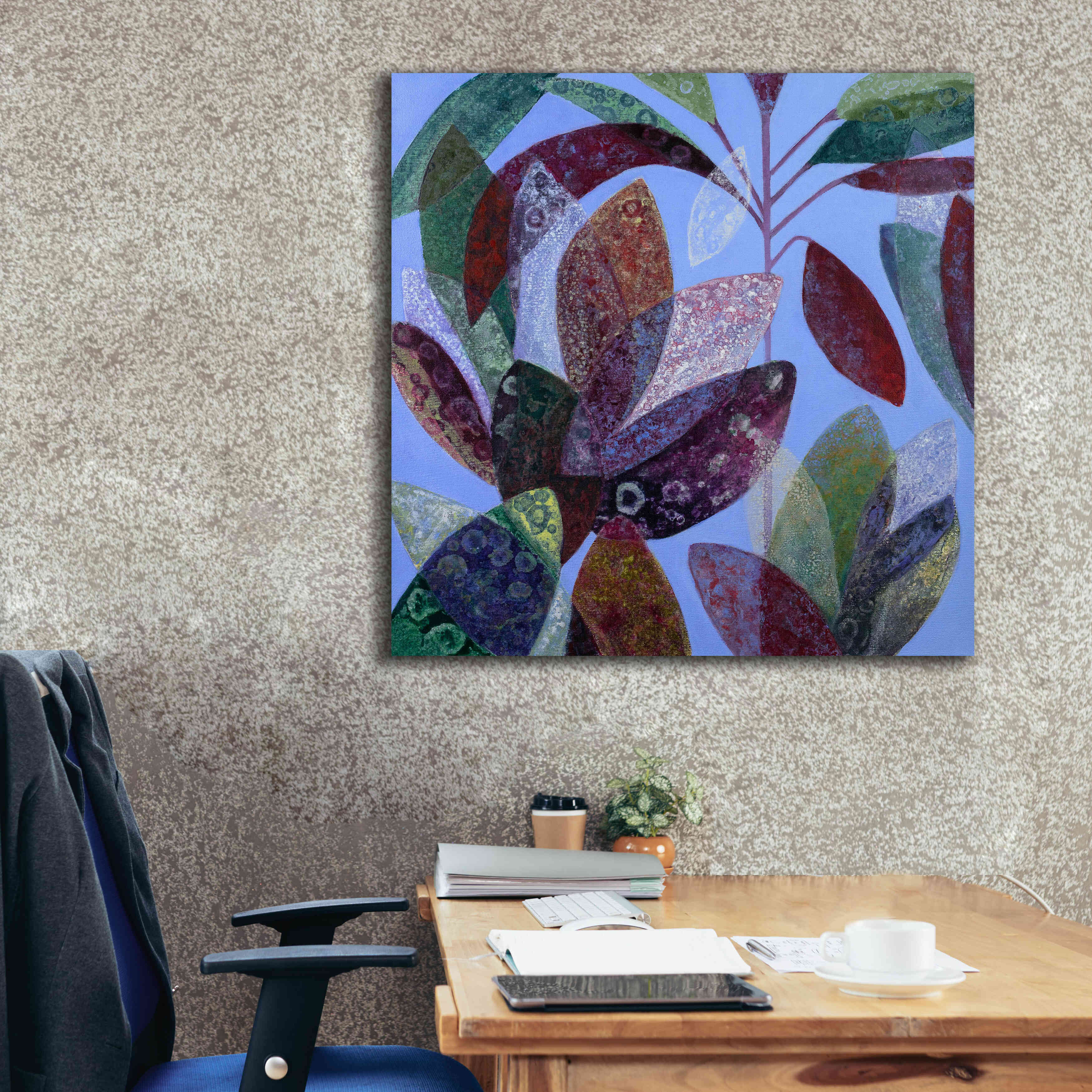 'Susurros Otonales' by Daniela Fedele, Giclee Canvas Wall Art,37x37