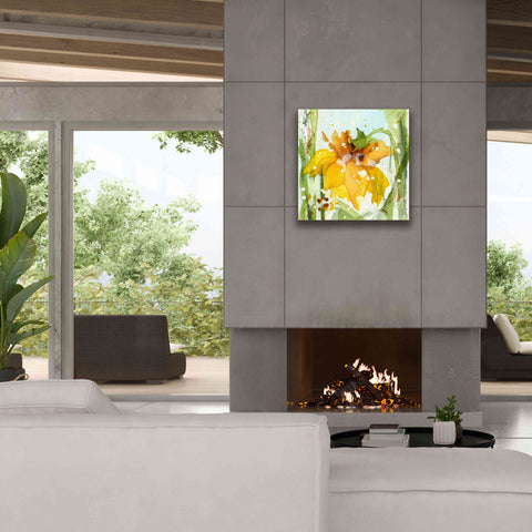 Image of 'Daffodil' by Dawn Derman, Giclee Canvas Wall Art,26x26