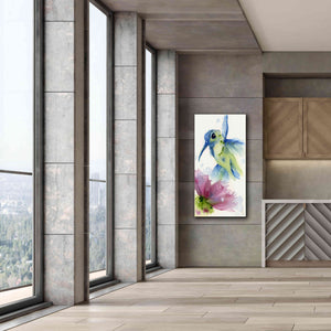 'Lilac and Blue' by Dawn Derman, Giclee Canvas Wall Art,30x60