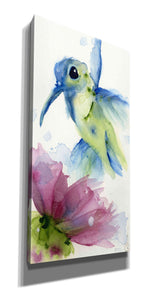 'Lilac and Blue' by Dawn Derman, Giclee Canvas Wall Art