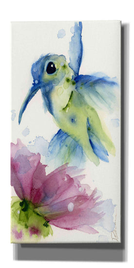 'Lilac and Blue' by Dawn Derman, Giclee Canvas Wall Art