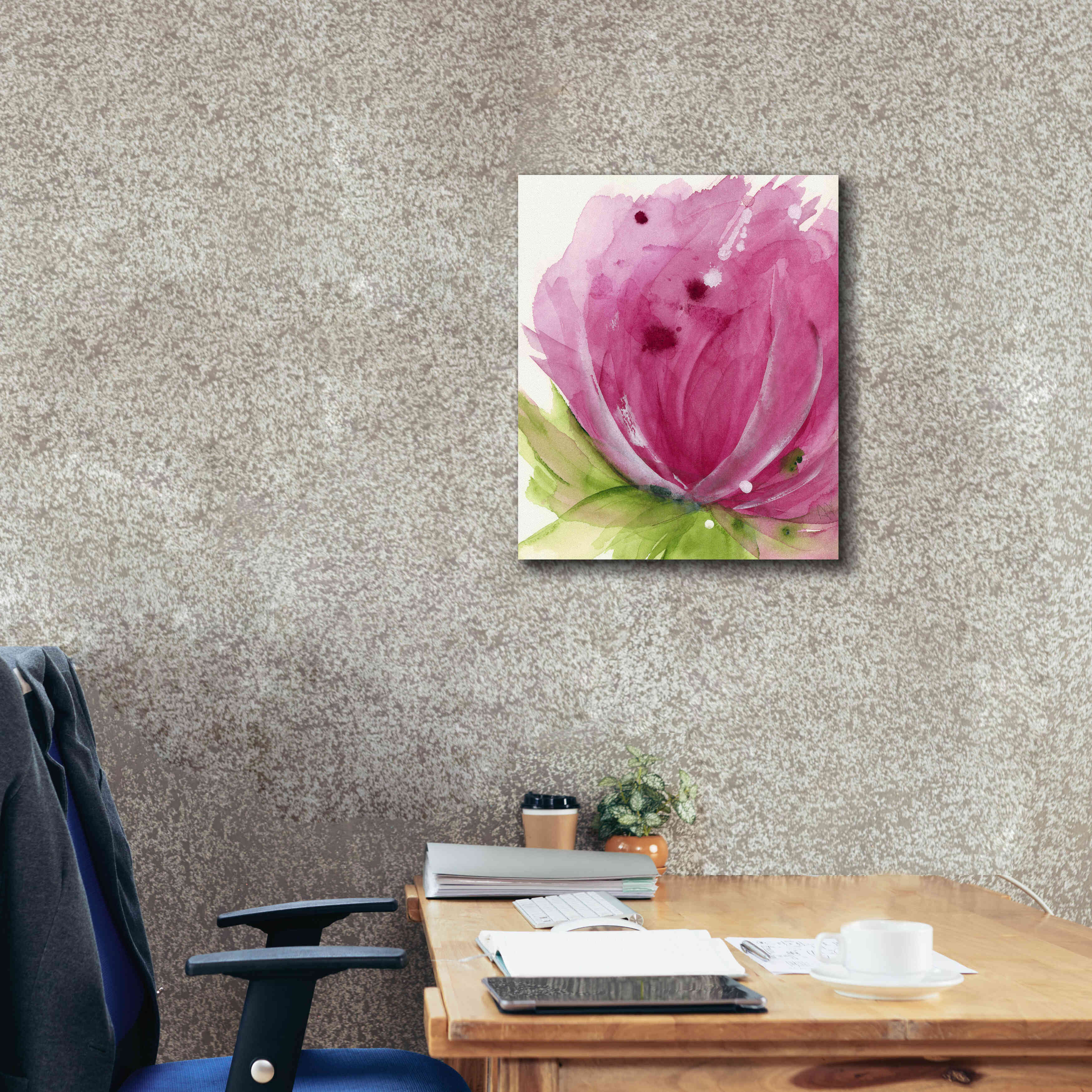 'Pink' by Dawn Derman, Giclee Canvas Wall Art,20x24