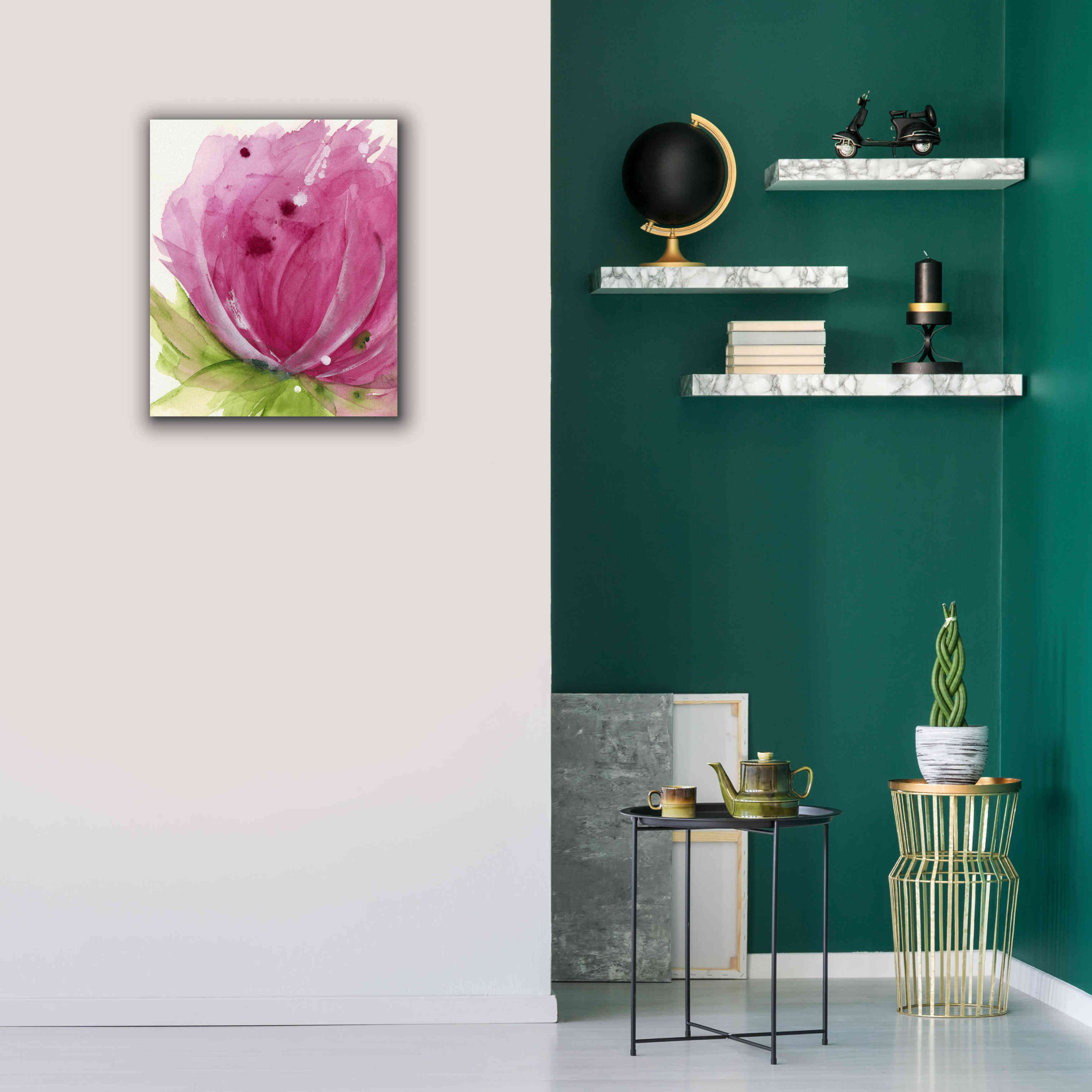 'Pink' by Dawn Derman, Giclee Canvas Wall Art,20x24