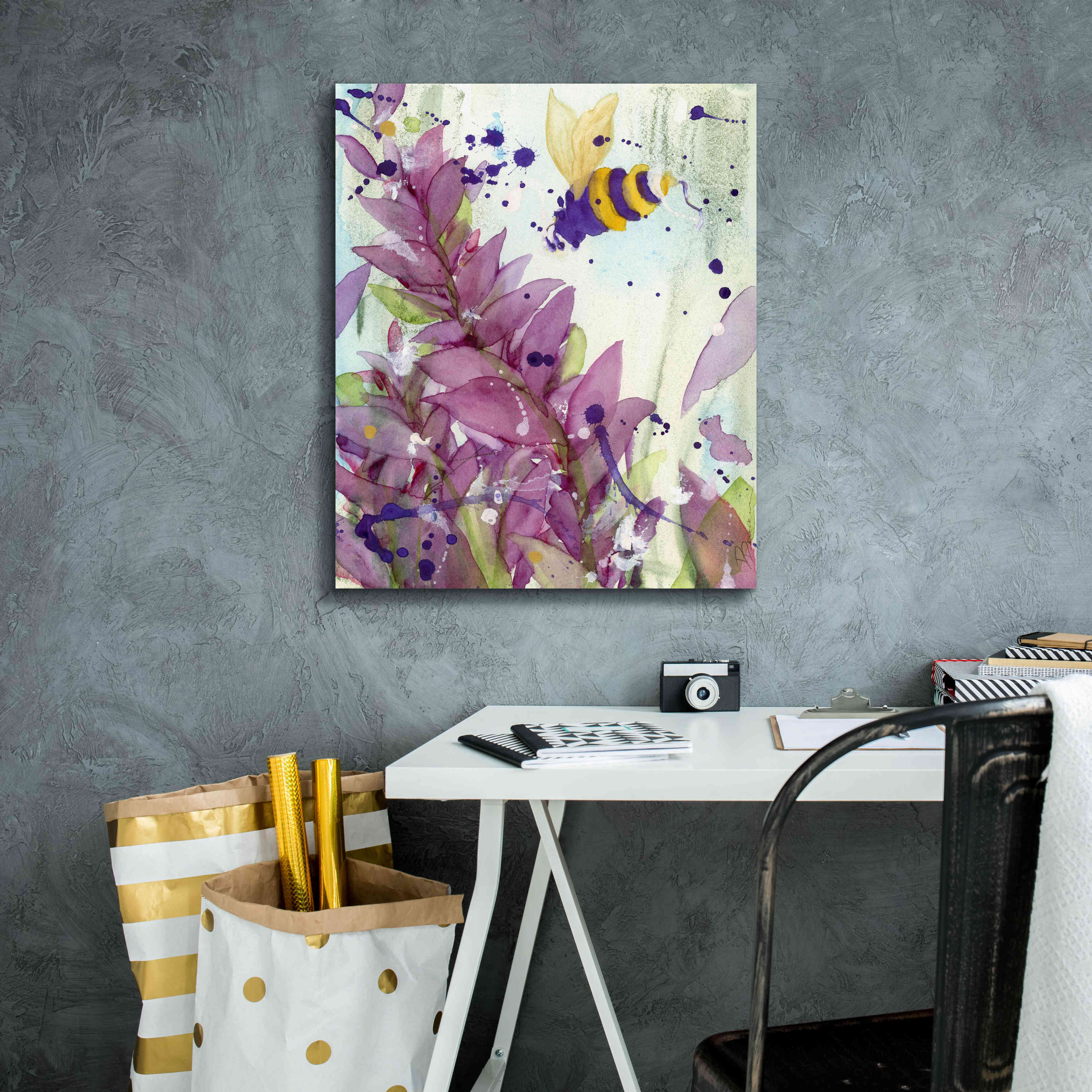 'Pollinator' by Dawn Derman, Giclee Canvas Wall Art,20x24