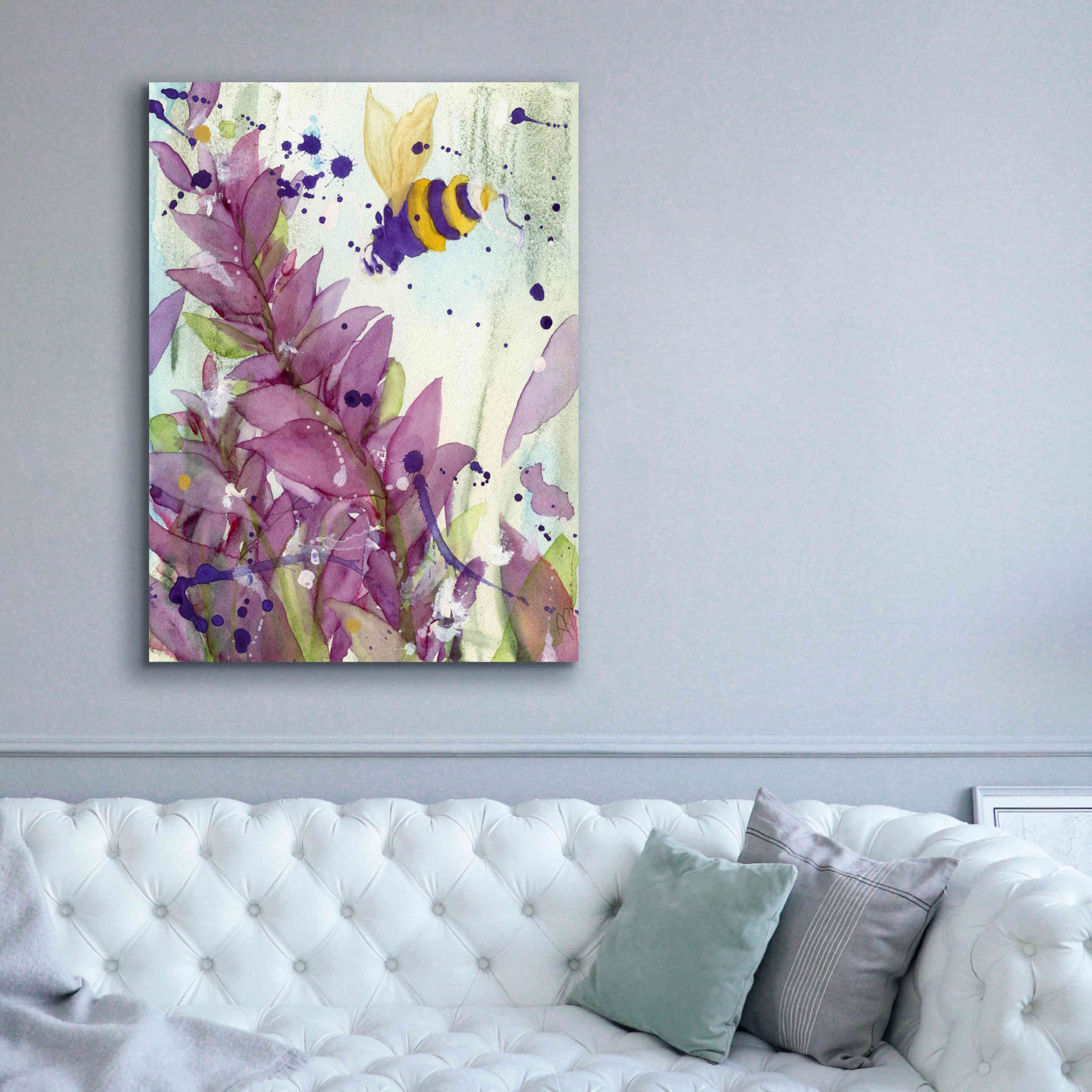 'Pollinator' by Dawn Derman, Giclee Canvas Wall Art,40x54