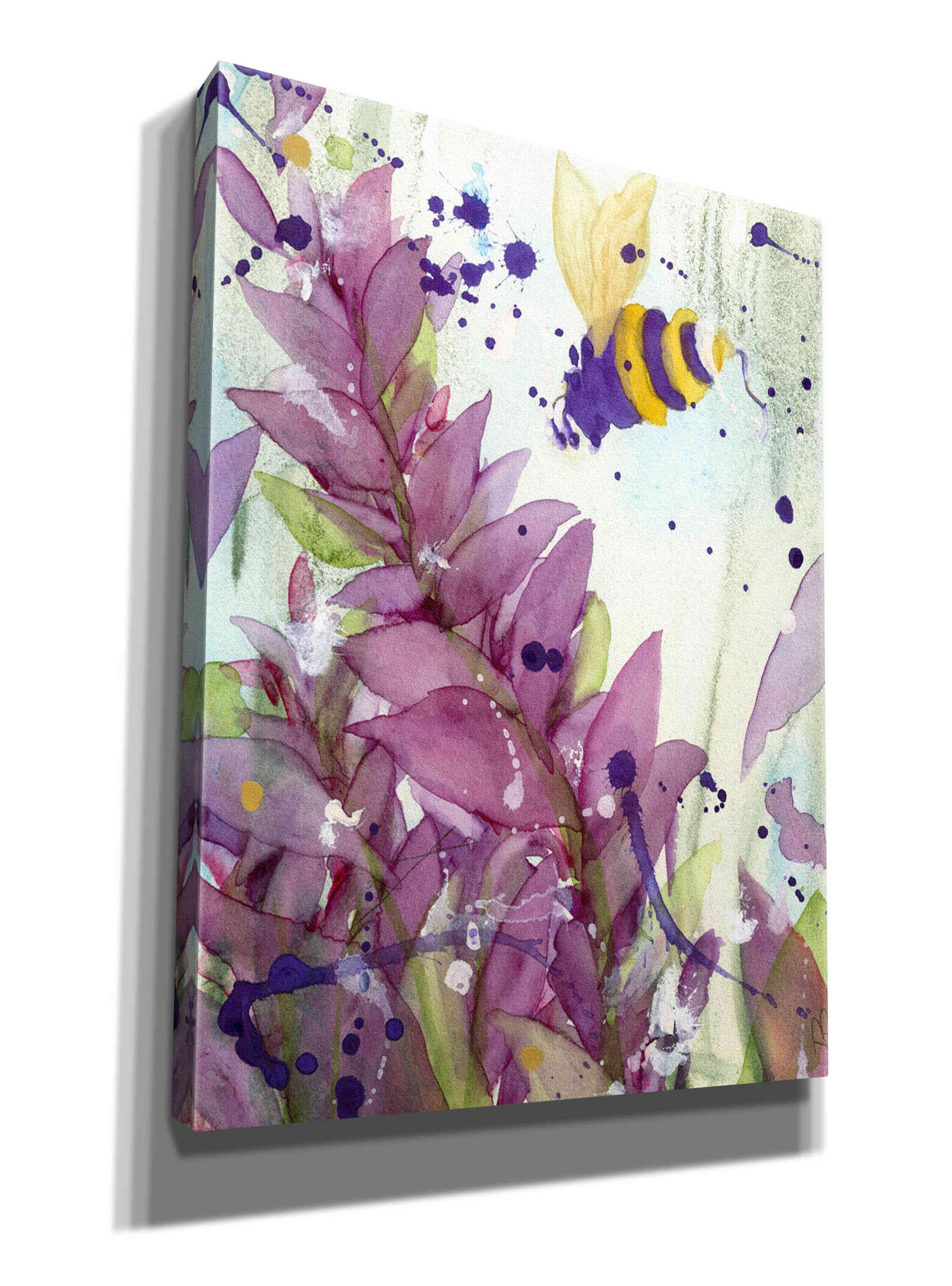 'Pollinator' by Dawn Derman, Giclee Canvas Wall Art