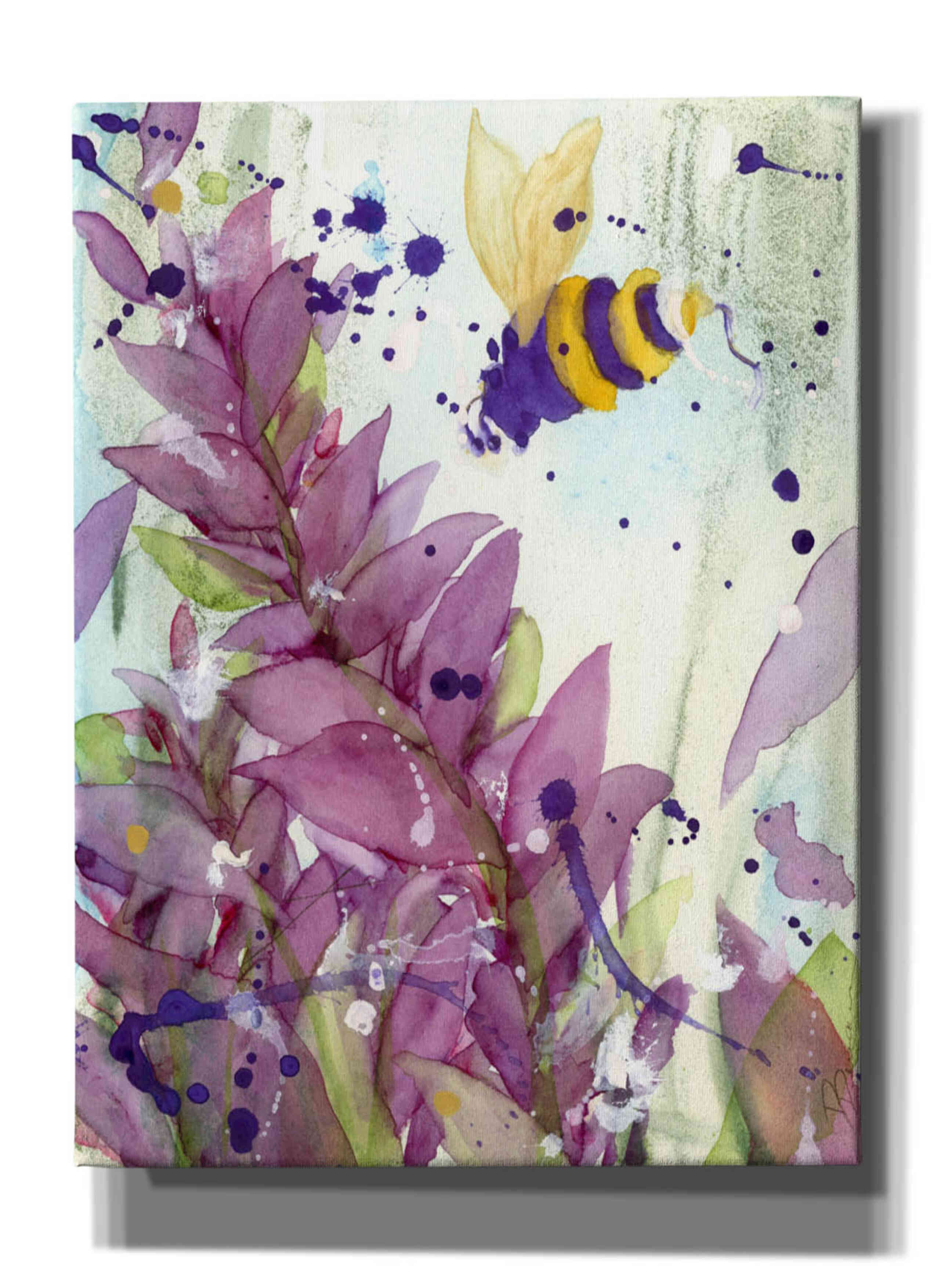 'Pollinator' by Dawn Derman, Giclee Canvas Wall Art