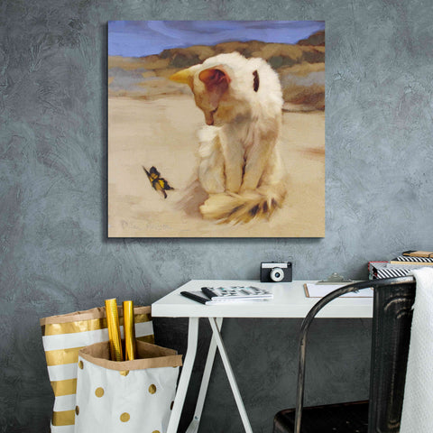 Image of 'Eye on Butterfly V' by Diane Hoeptner, Giclee Canvas Wall Art,26x26