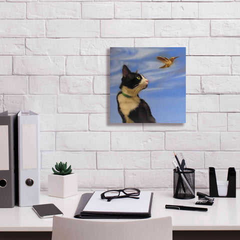 Image of 'Fly Away' by Diane Hoeptner, Giclee Canvas Wall Art,12x12