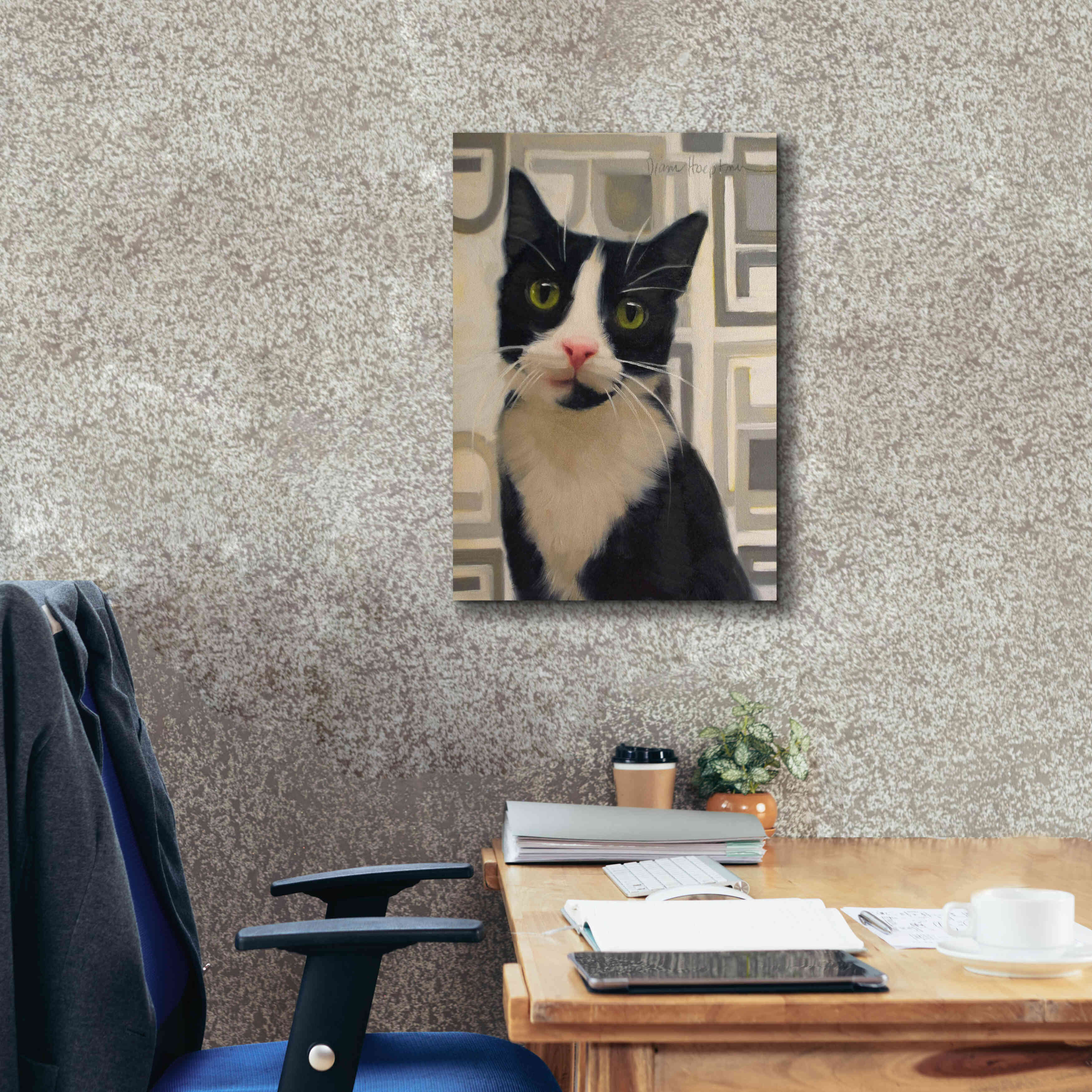 'I’m Listening' by Diane Hoeptner, Giclee Canvas Wall Art,18x26