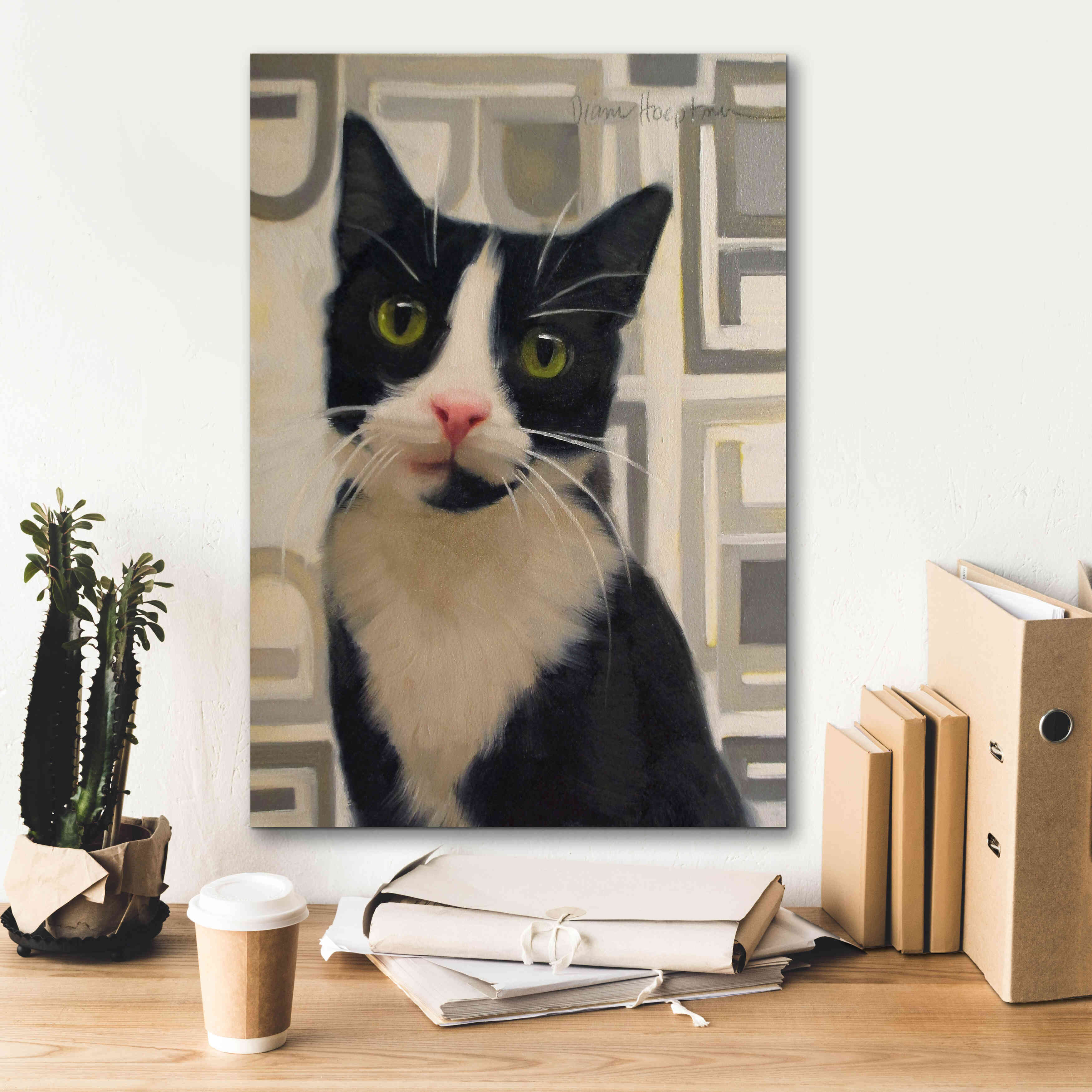 'I’m Listening' by Diane Hoeptner, Giclee Canvas Wall Art,18x26