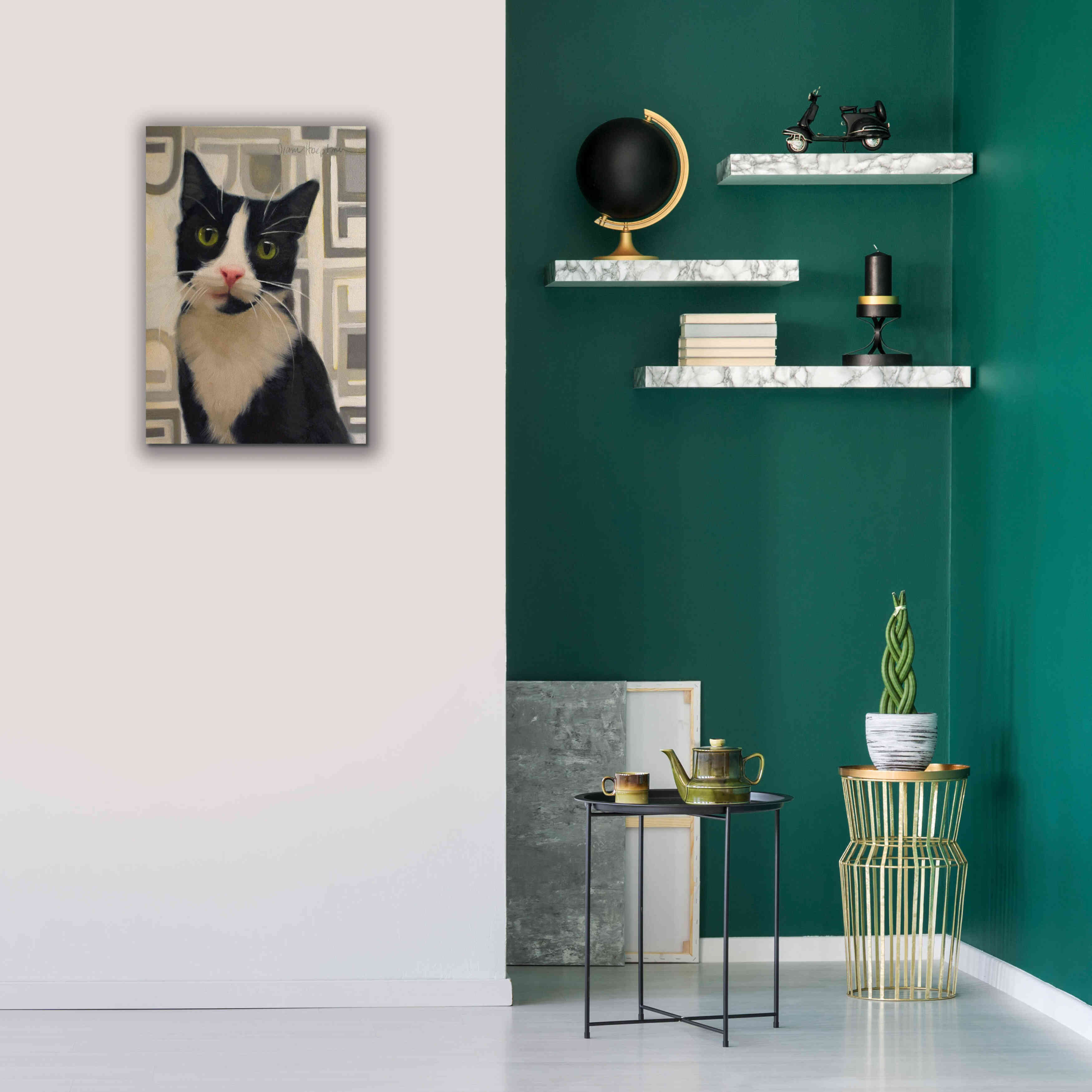'I’m Listening' by Diane Hoeptner, Giclee Canvas Wall Art,18x26
