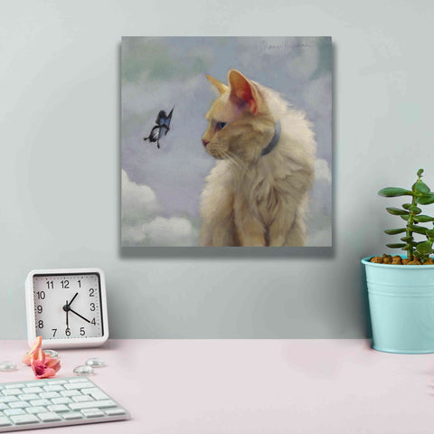 Image of 'The Greeter' by Diane Hoeptner, Giclee Canvas Wall Art,12x12