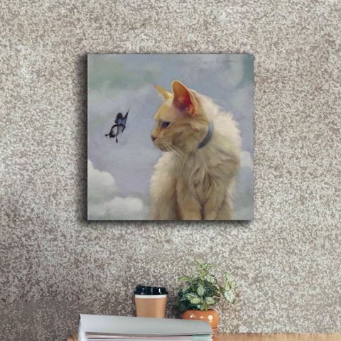 Image of 'The Greeter' by Diane Hoeptner, Giclee Canvas Wall Art,18x18
