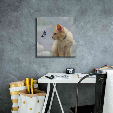 Image of 'The Greeter' by Diane Hoeptner, Giclee Canvas Wall Art,18x18
