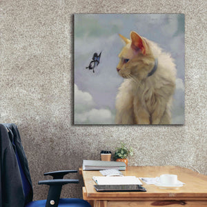 'The Greeter' by Diane Hoeptner, Giclee Canvas Wall Art,37x37