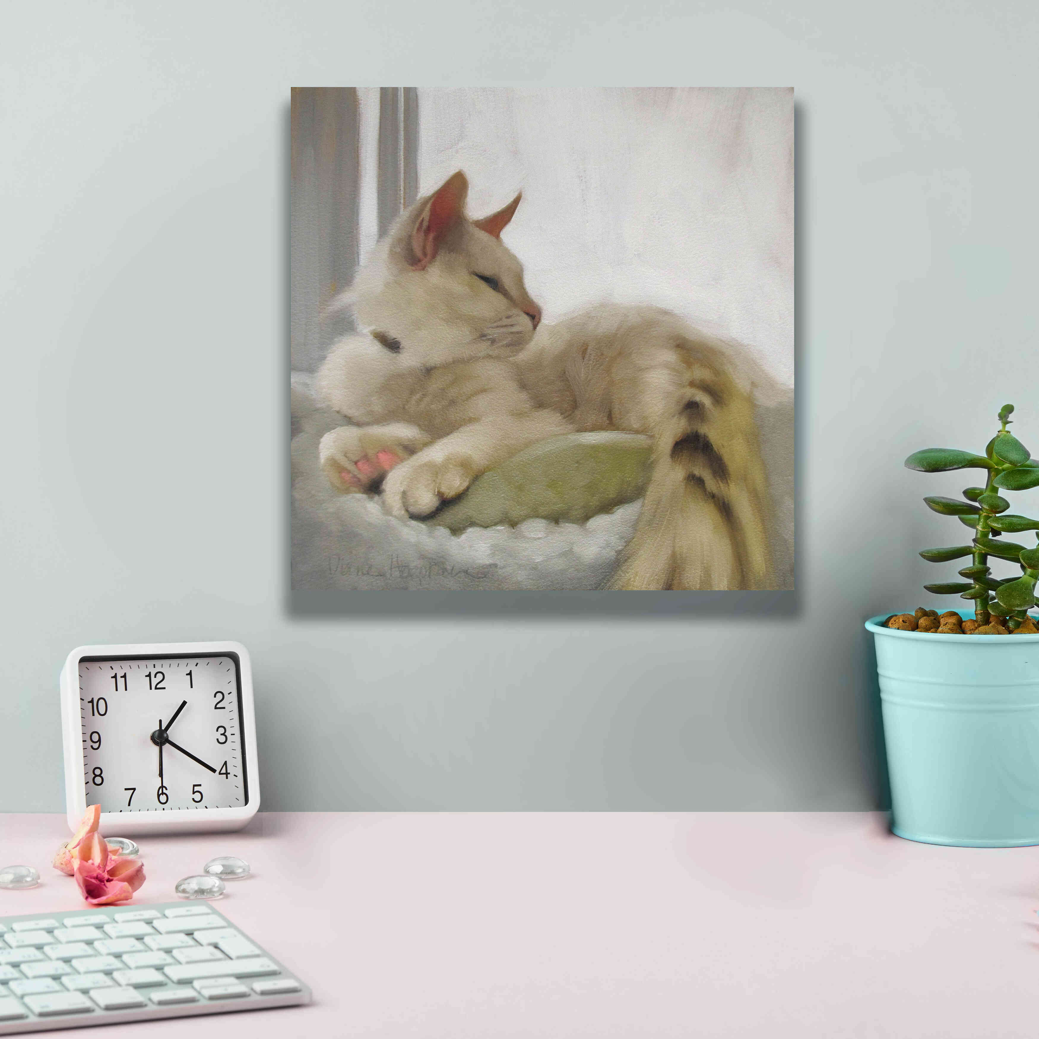 'Through the Window' by Diane Hoeptner, Giclee Canvas Wall Art,12x12
