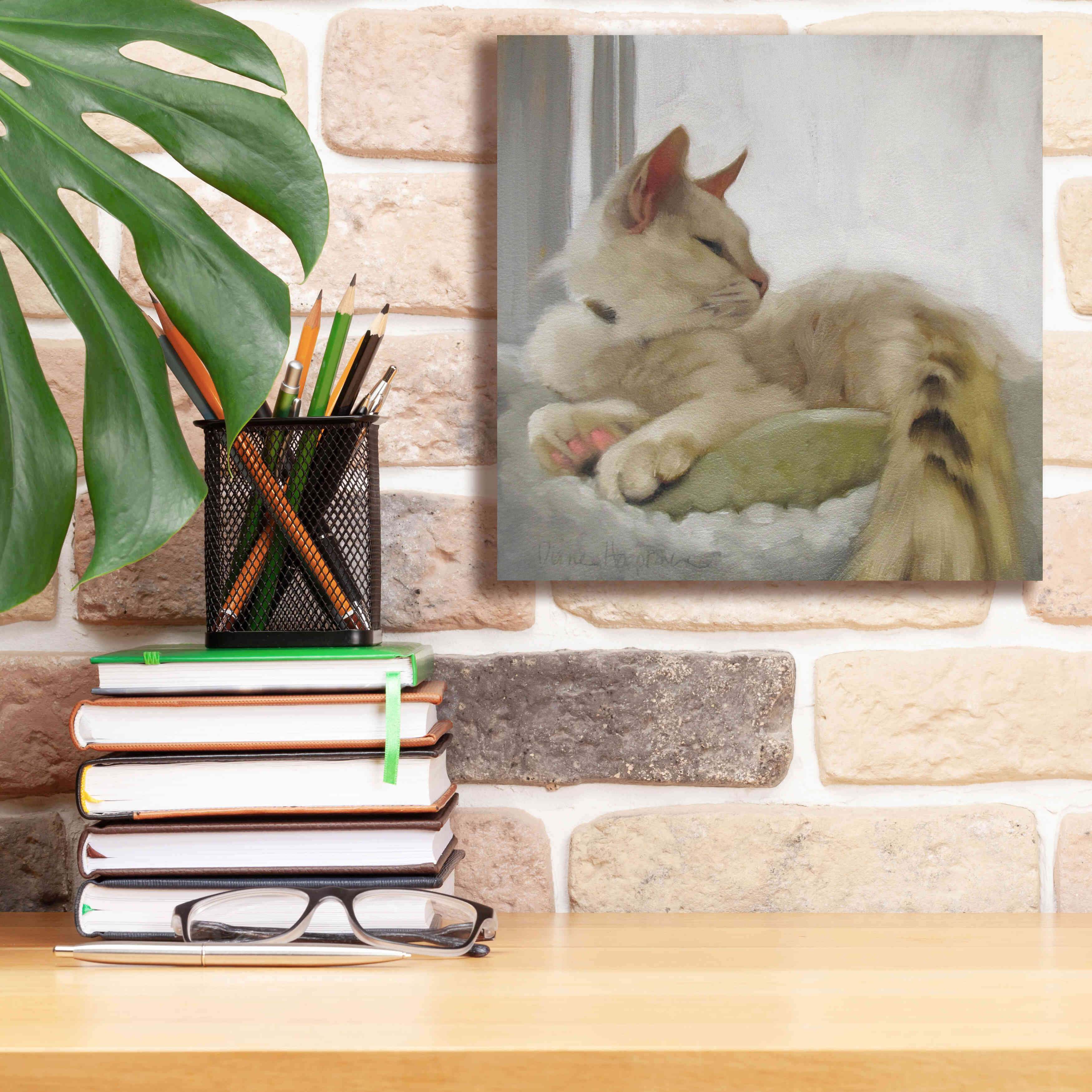 'Through the Window' by Diane Hoeptner, Giclee Canvas Wall Art,12x12