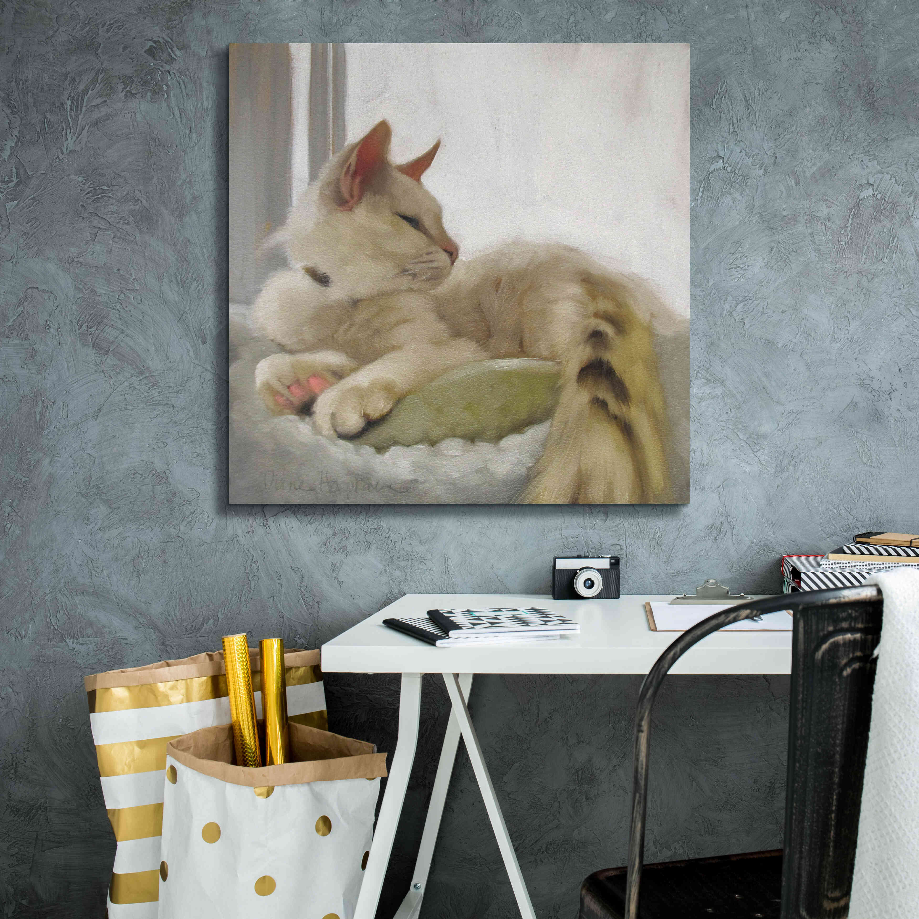 'Through the Window' by Diane Hoeptner, Giclee Canvas Wall Art,26x26